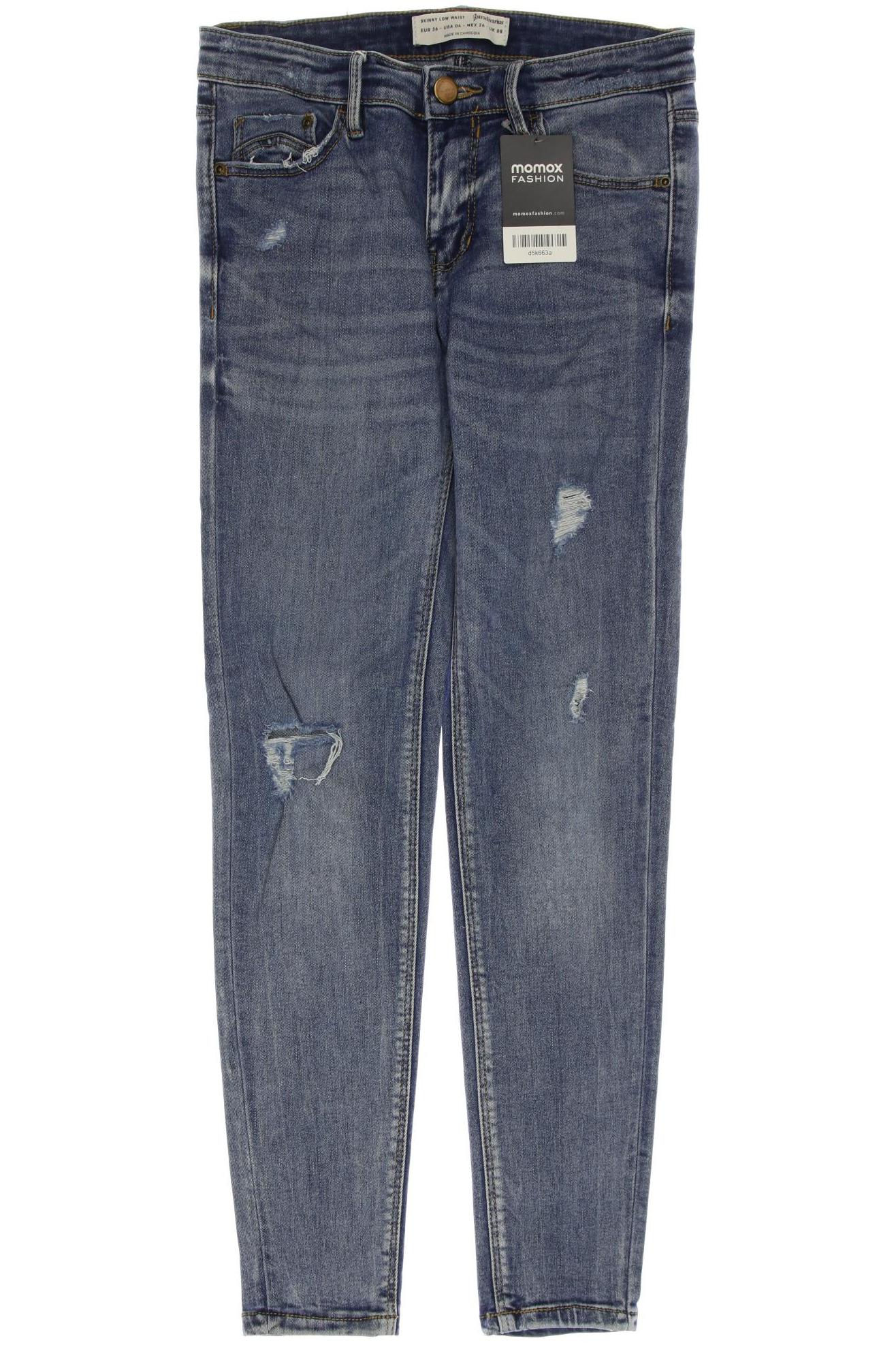 

Stradivarius Damen Jeans, blau