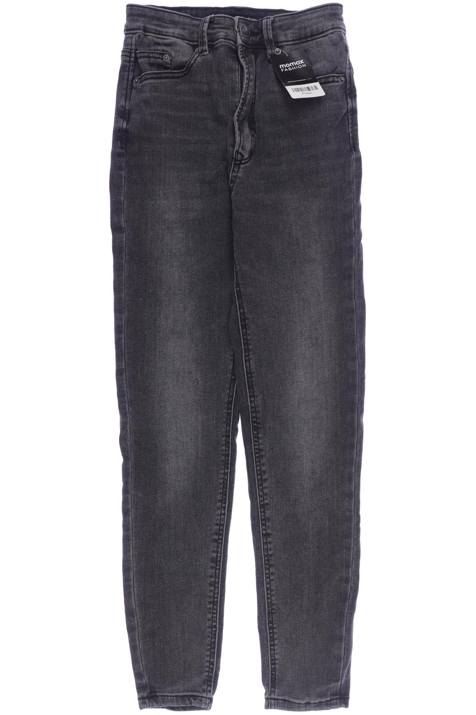 

Stradivarius Damen Jeans, grau, Gr. 36