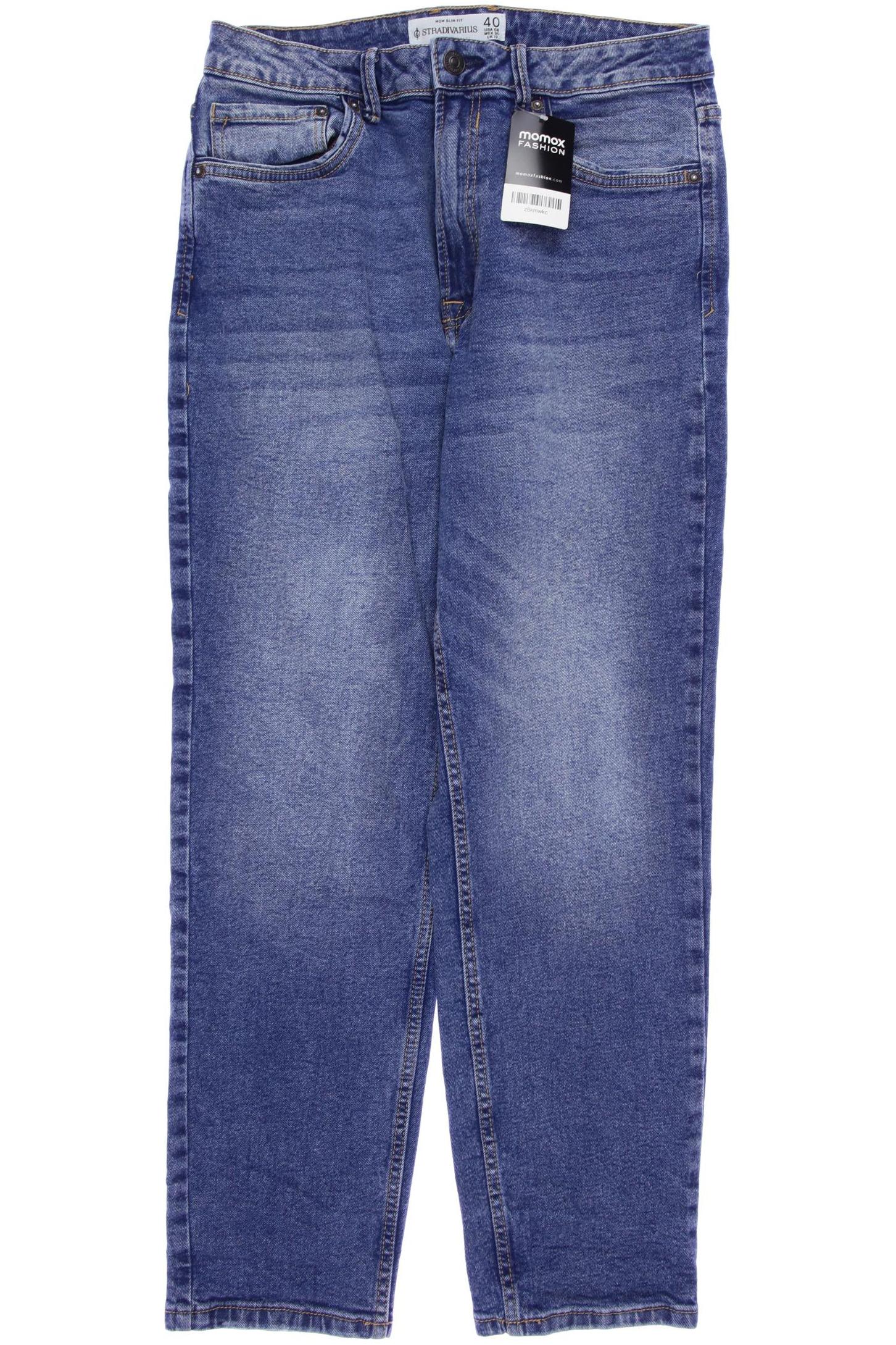 

Stradivarius Damen Jeans, blau, Gr. 40