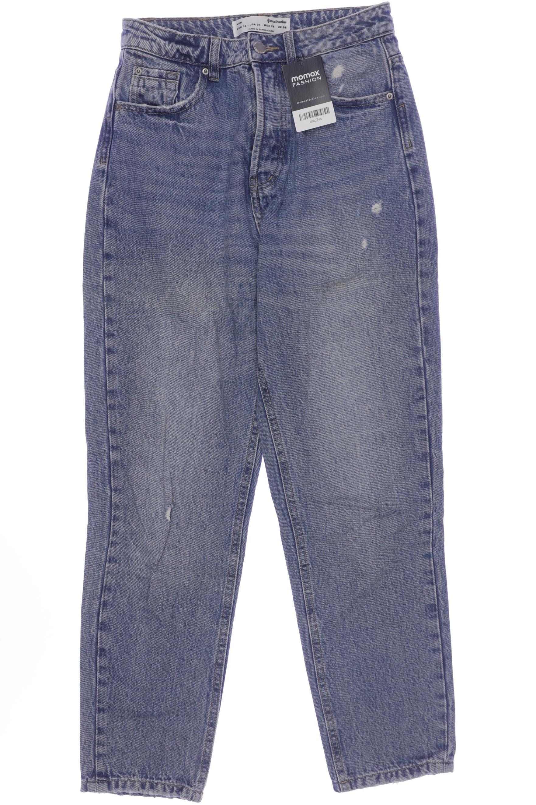 

Stradivarius Damen Jeans, blau, Gr. 36