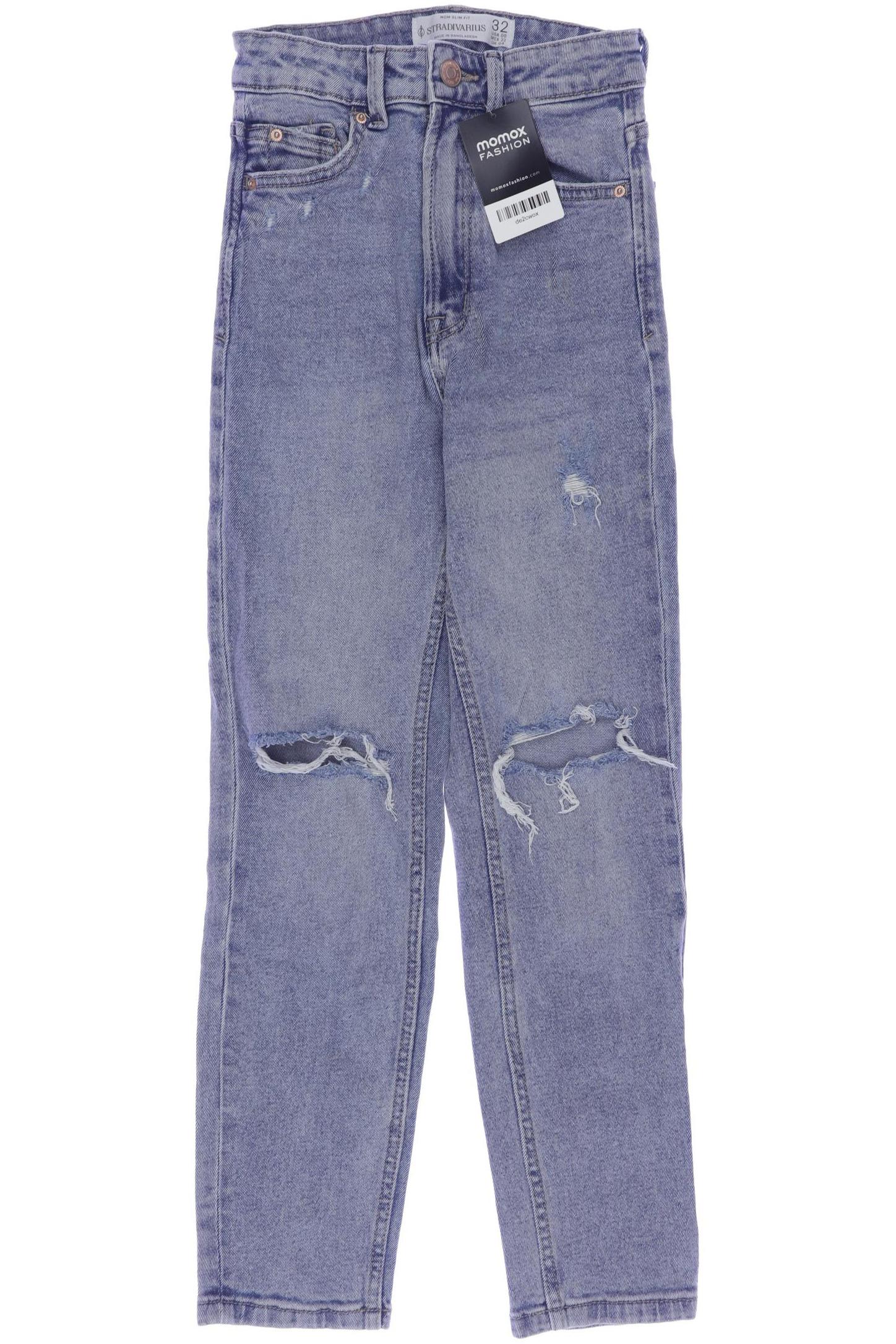 

Stradivarius Damen Jeans, hellblau, Gr. 32