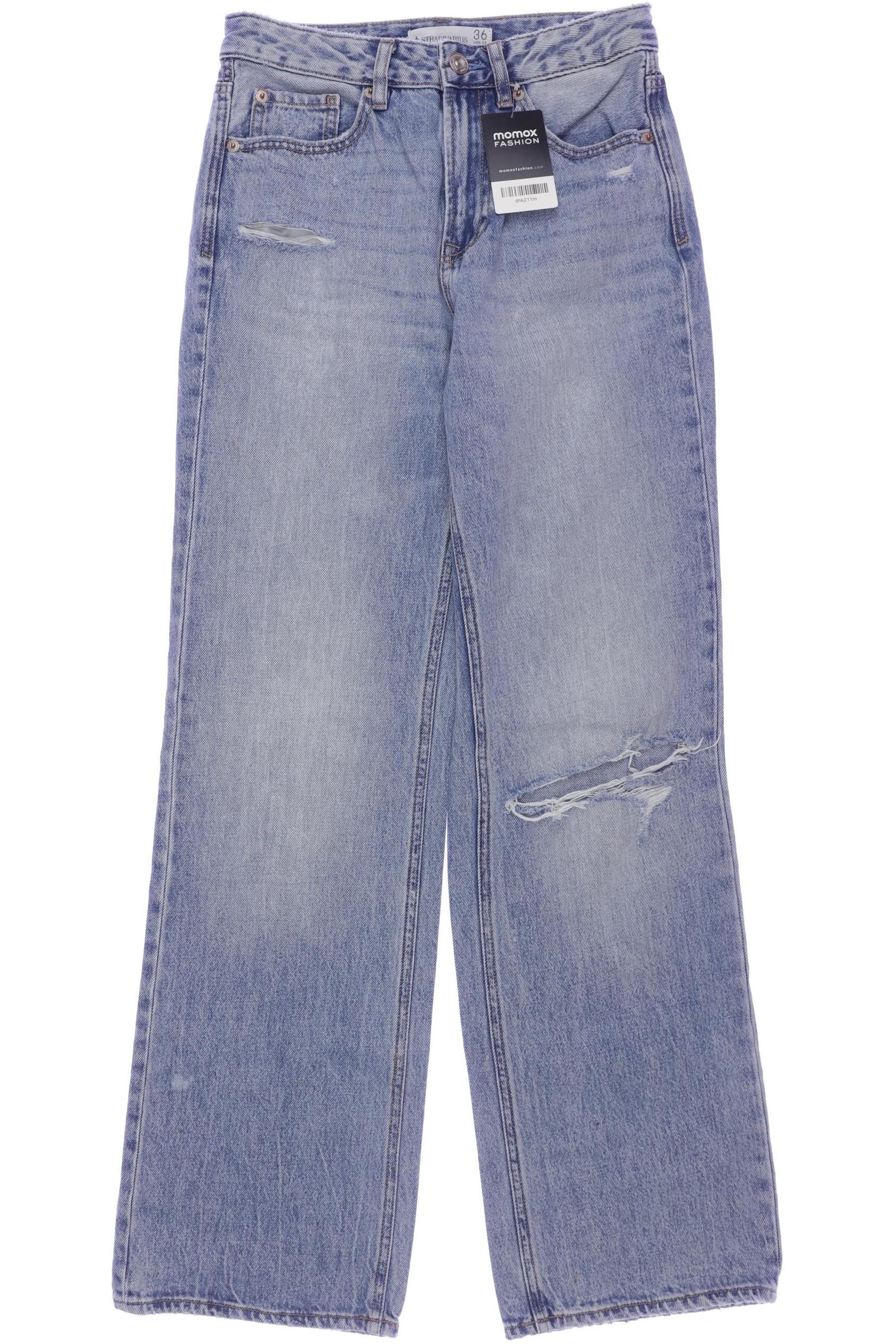 

Stradivarius Damen Jeans, blau, Gr. 36