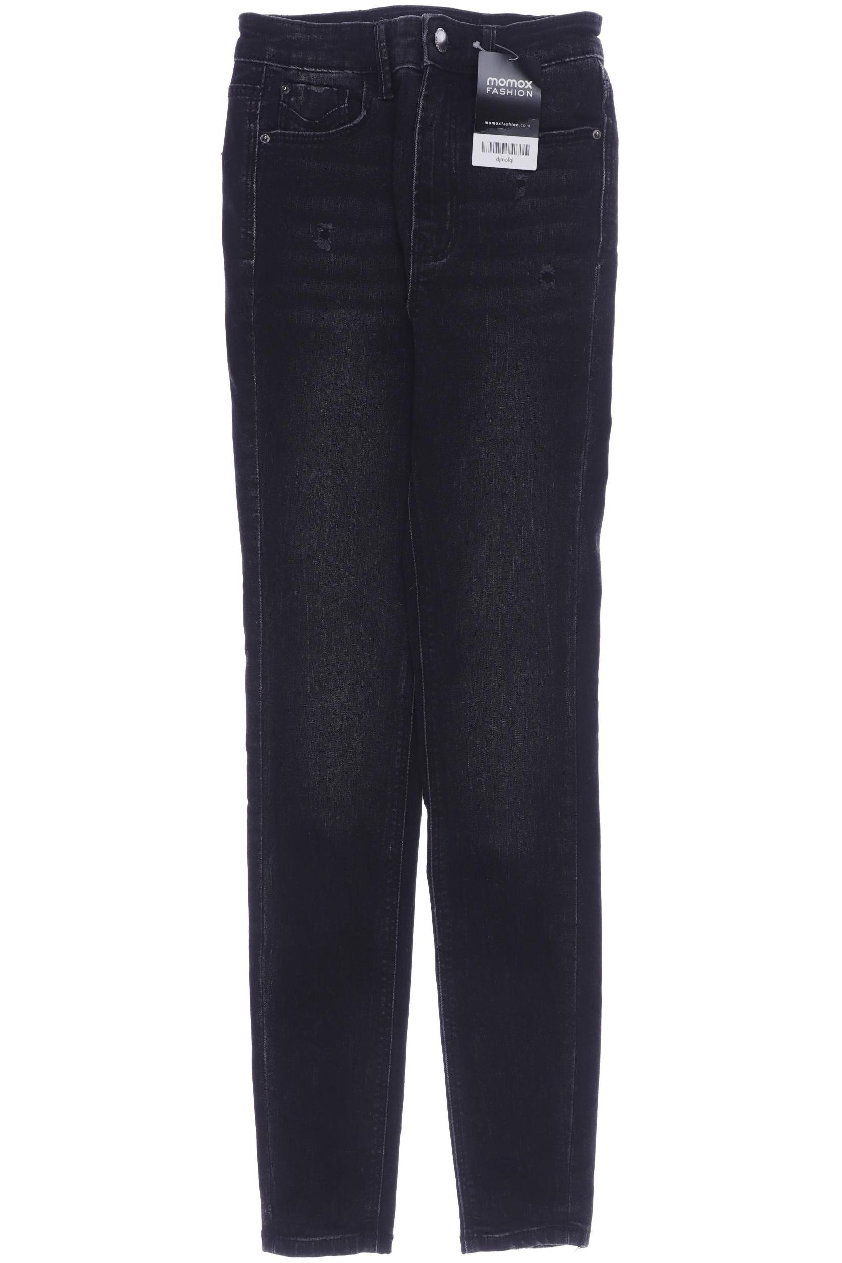 

Stradivarius Damen Jeans, schwarz