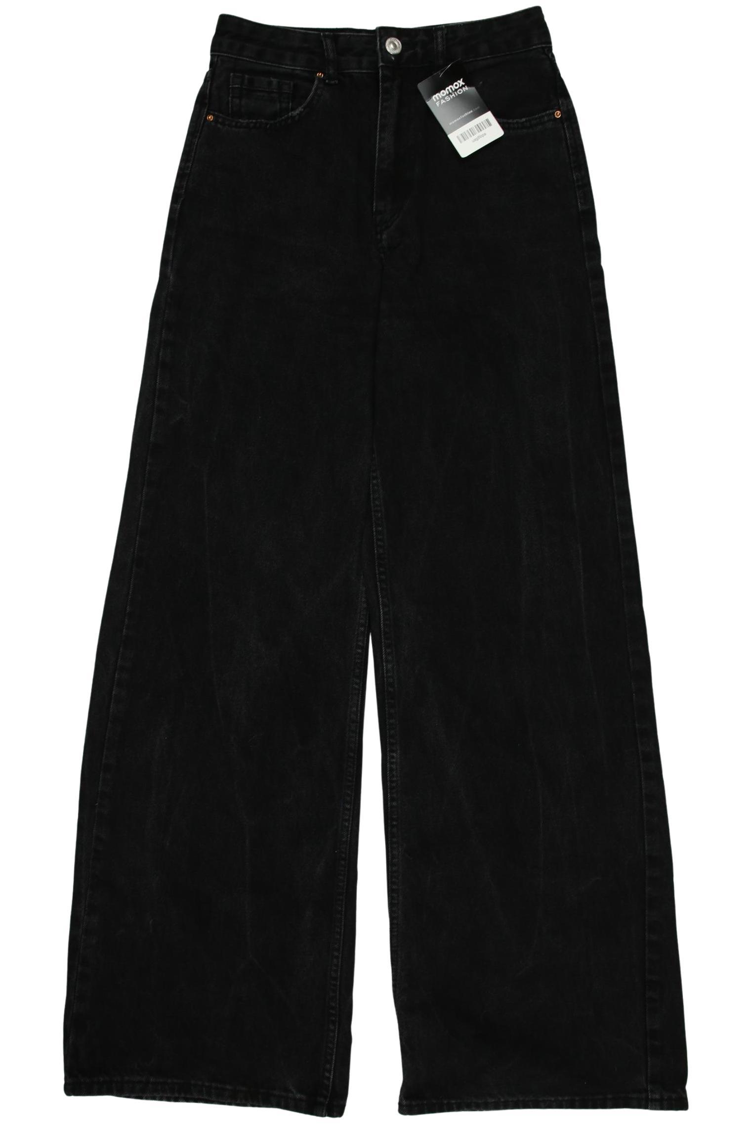 

Stradivarius Damen Jeans, schwarz, Gr. 36
