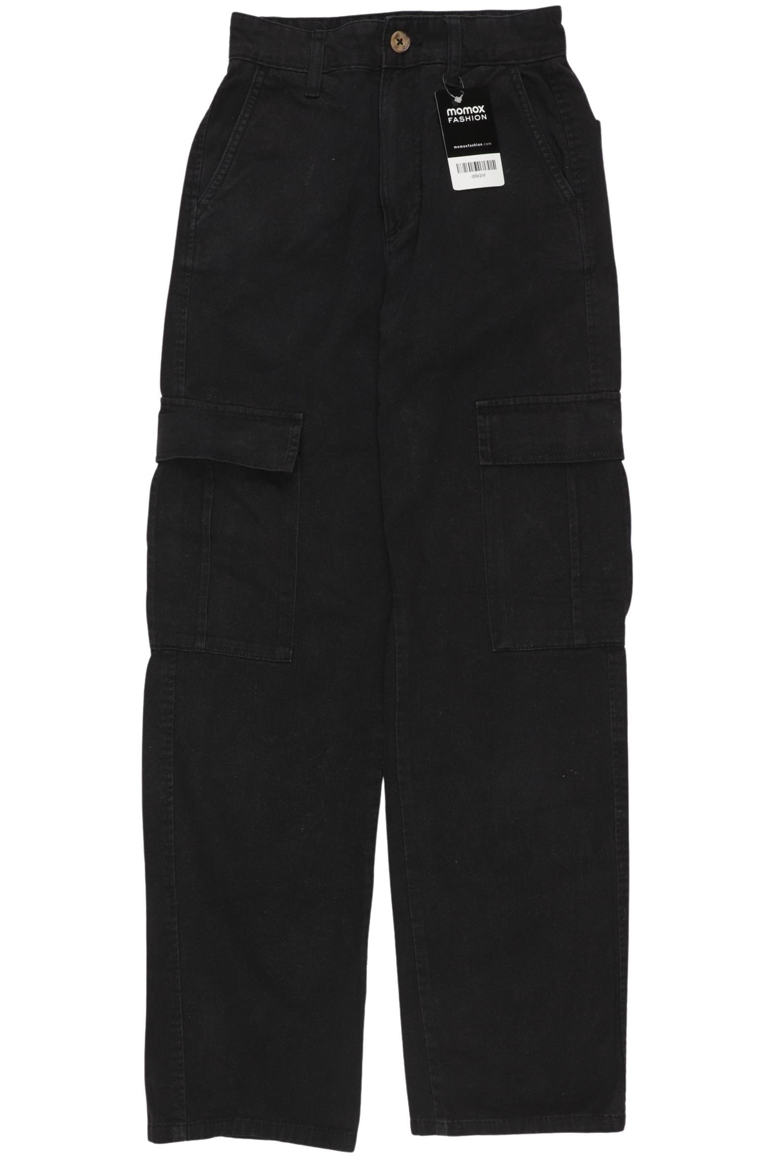 

Stradivarius Damen Jeans, schwarz, Gr. 32