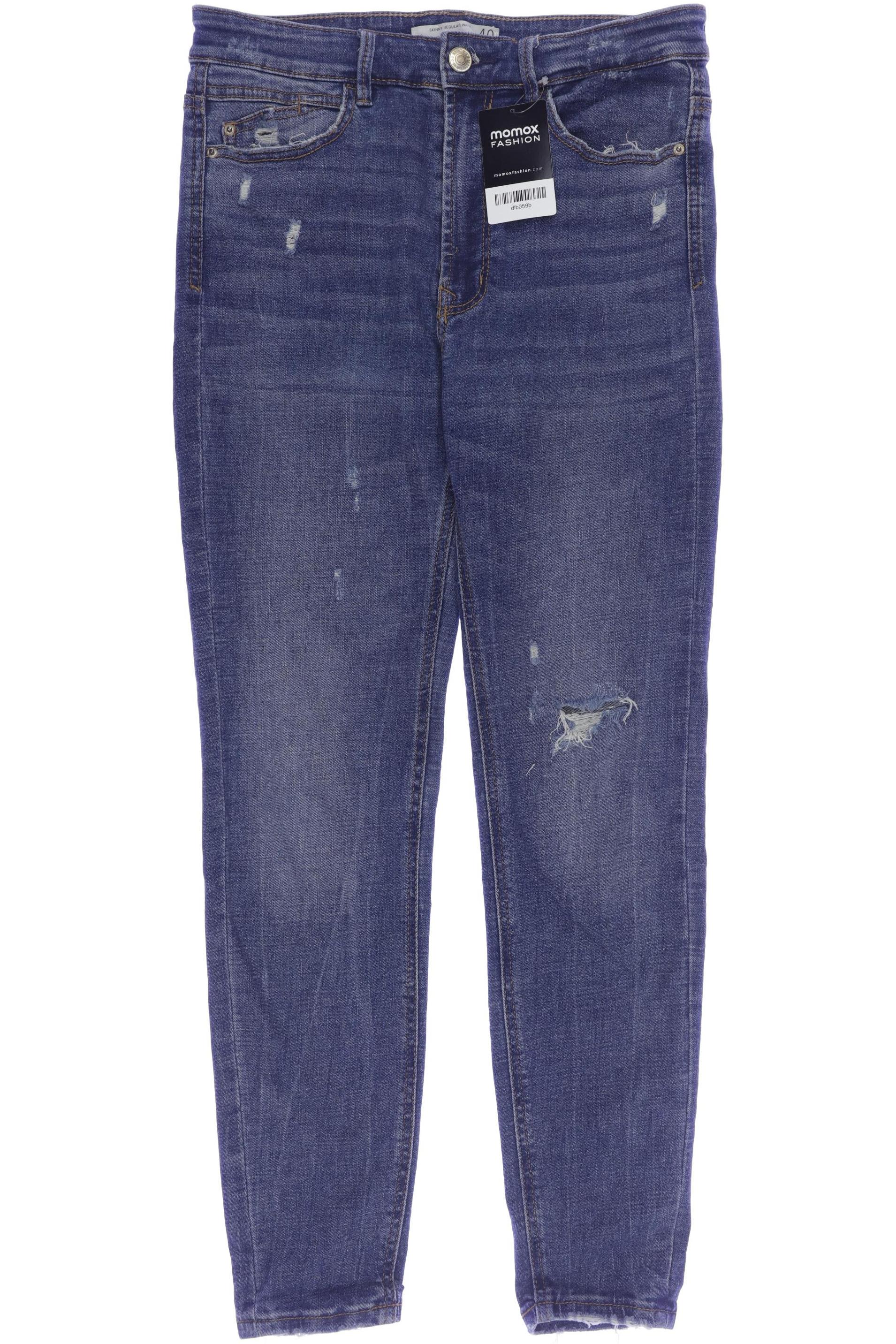 

Stradivarius Damen Jeans, blau, Gr. 40
