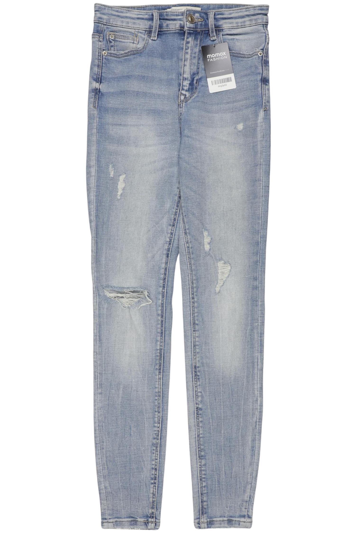 

Stradivarius Damen Jeans, hellblau, Gr. 34