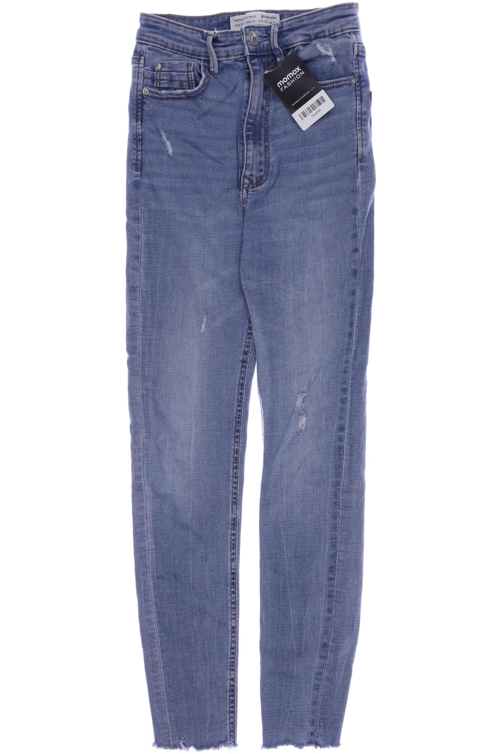 

Stradivarius Damen Jeans, blau, Gr. 34