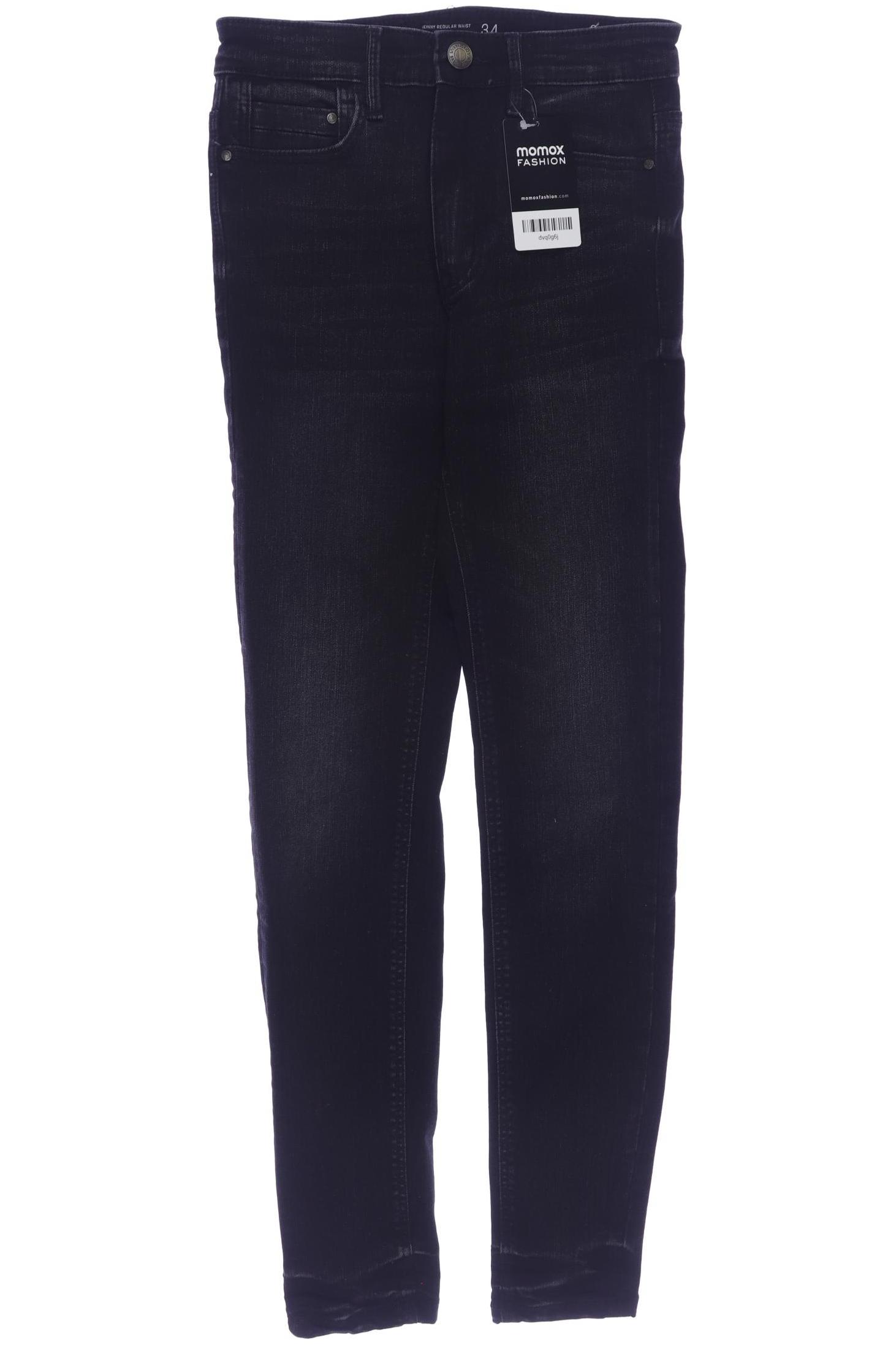 

Stradivarius Damen Jeans, schwarz, Gr. 34