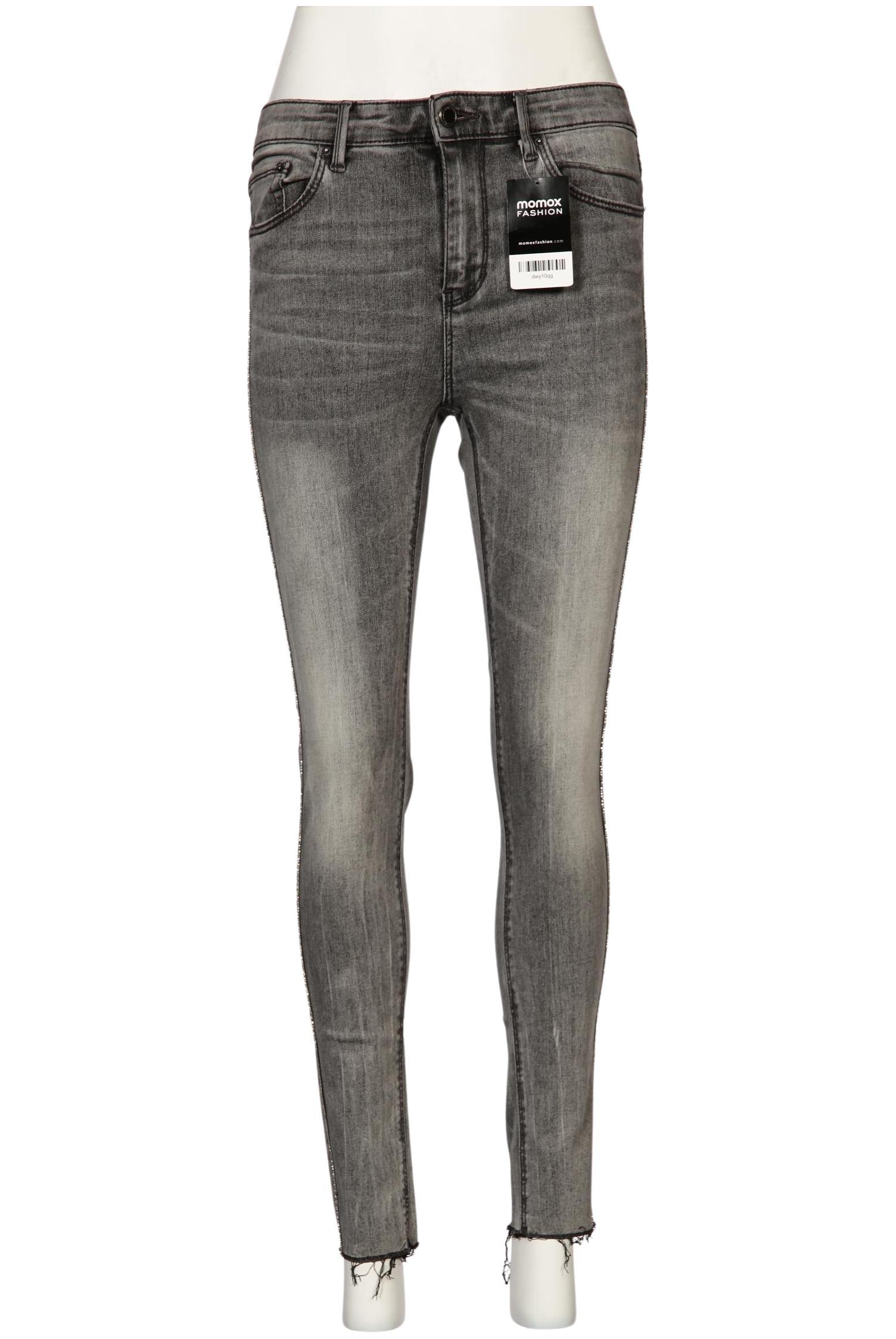 

Stradivarius Damen Jeans, grau, Gr. 38