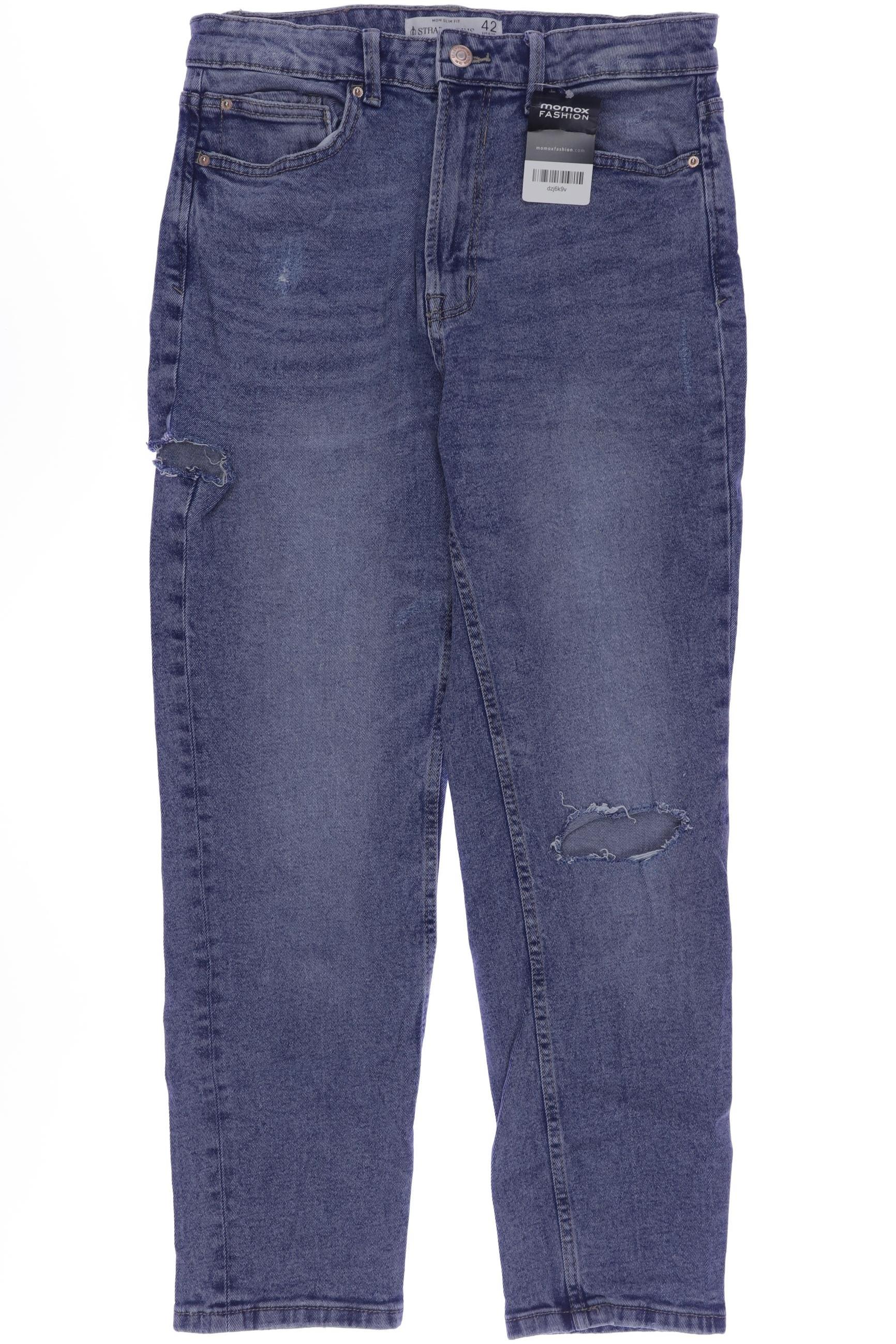 

Stradivarius Damen Jeans, blau, Gr. 42