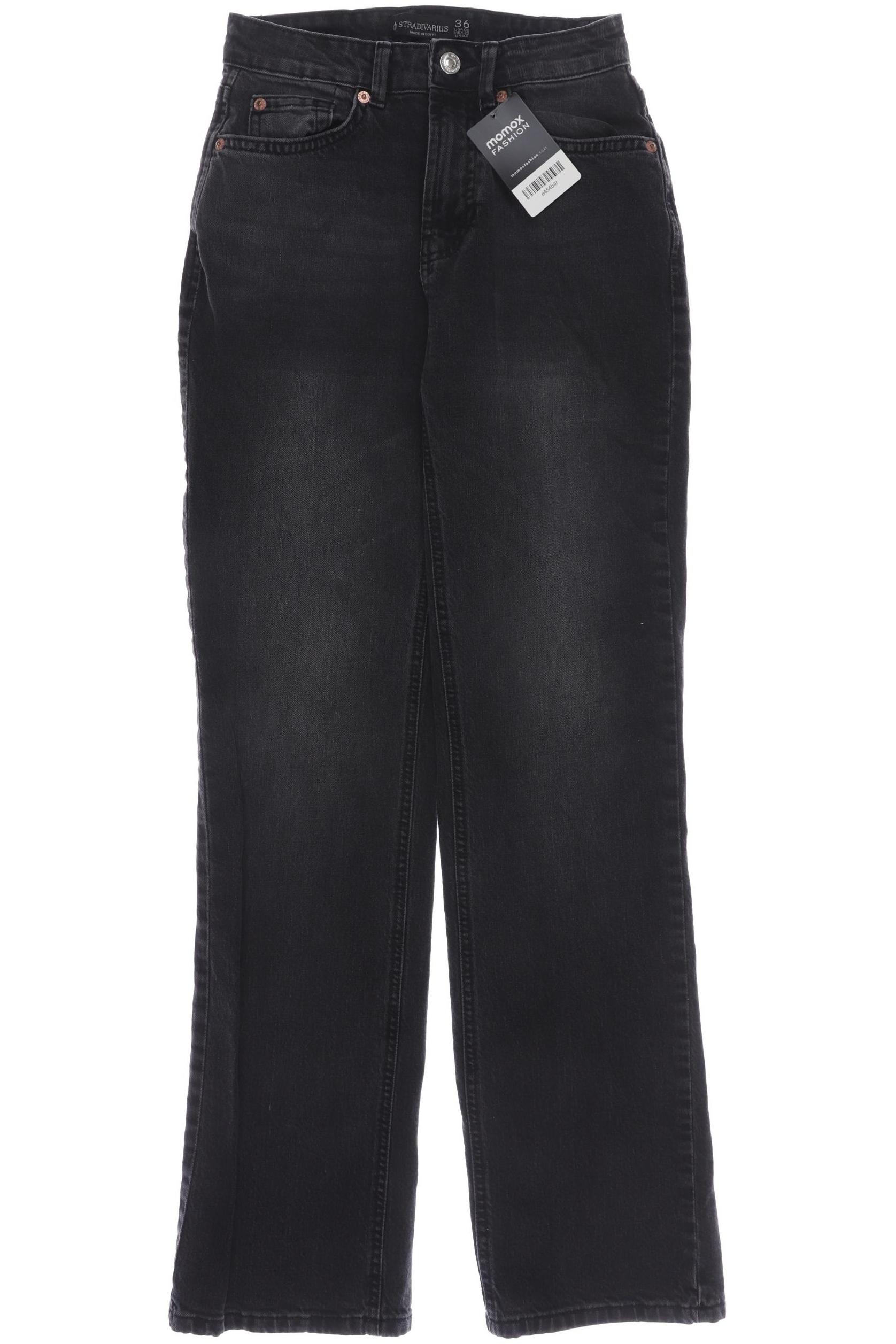 

Stradivarius Damen Jeans, grau, Gr. 36