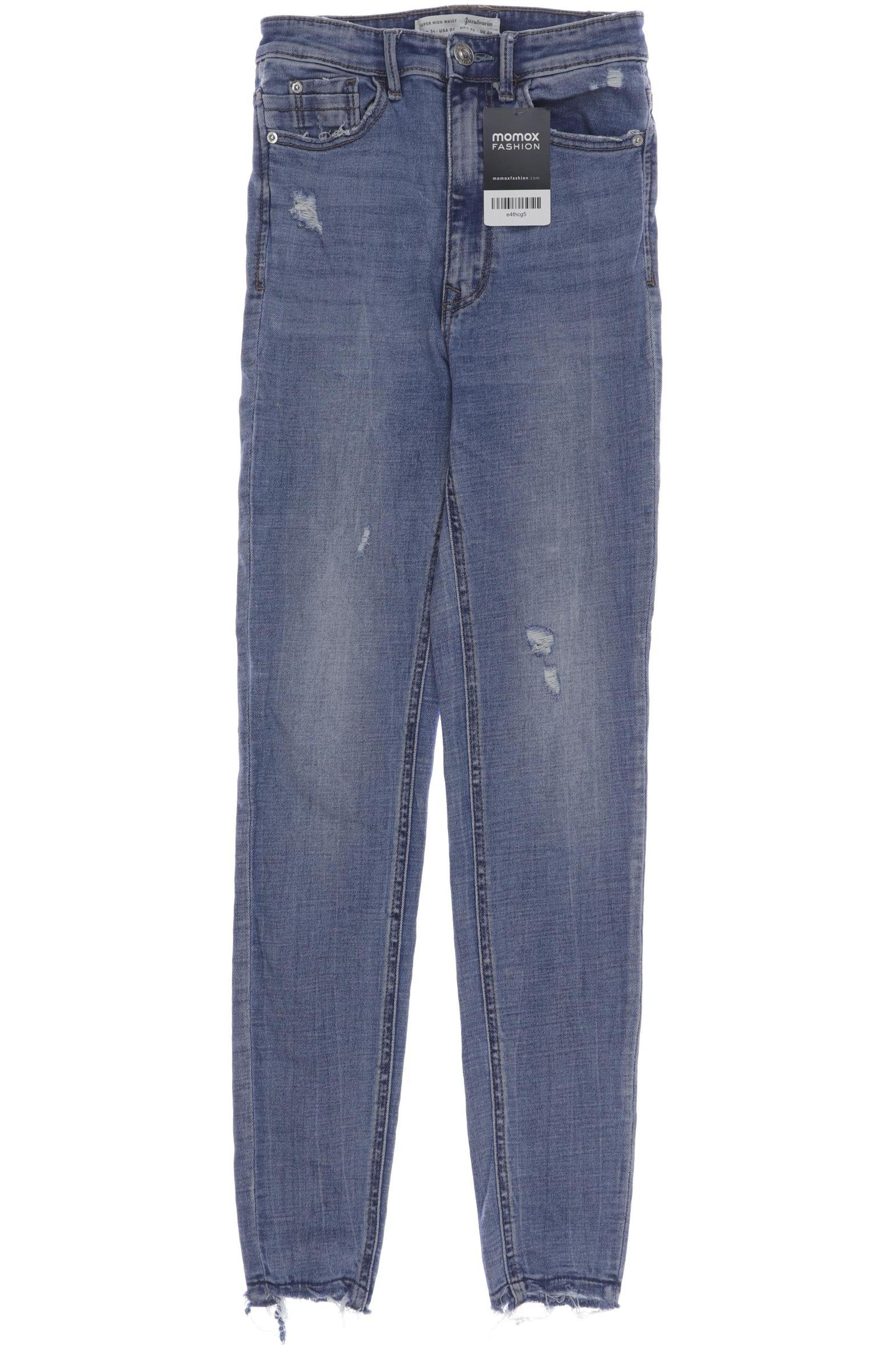 

Stradivarius Damen Jeans, blau, Gr. 34