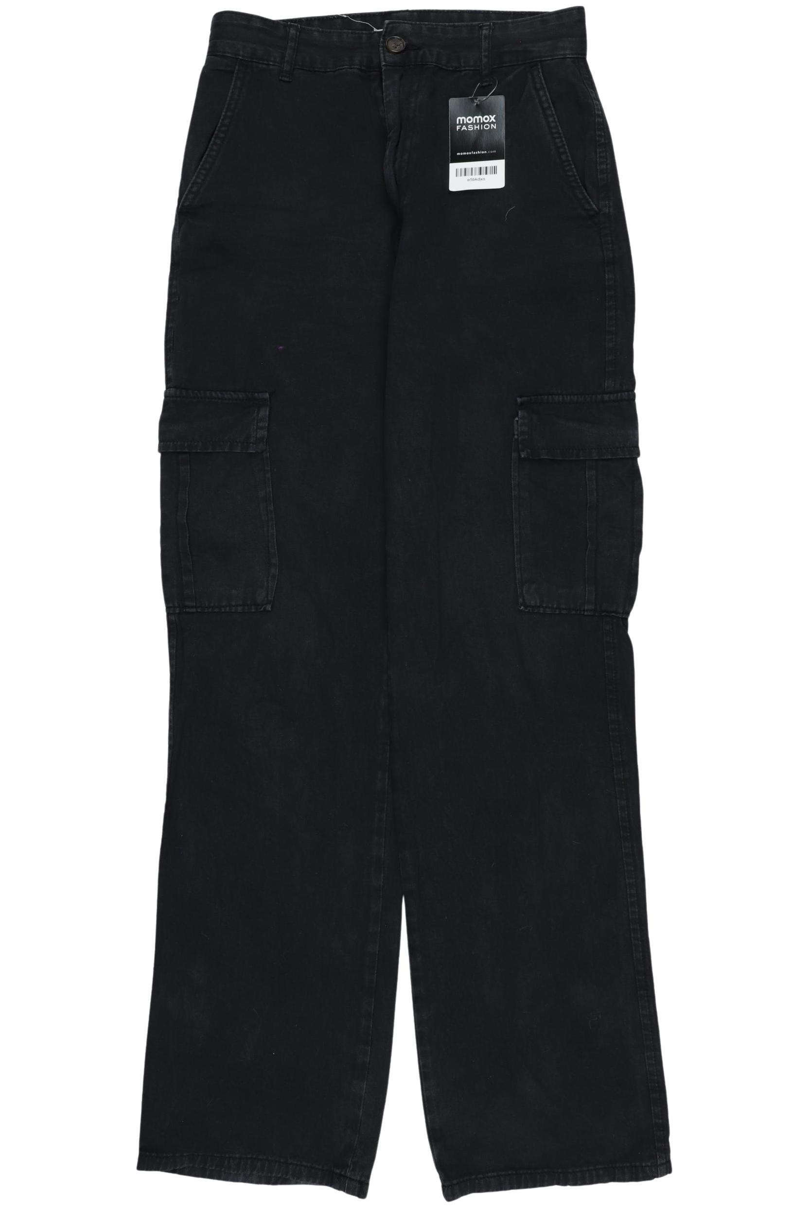 

Stradivarius Damen Jeans, schwarz, Gr. 36