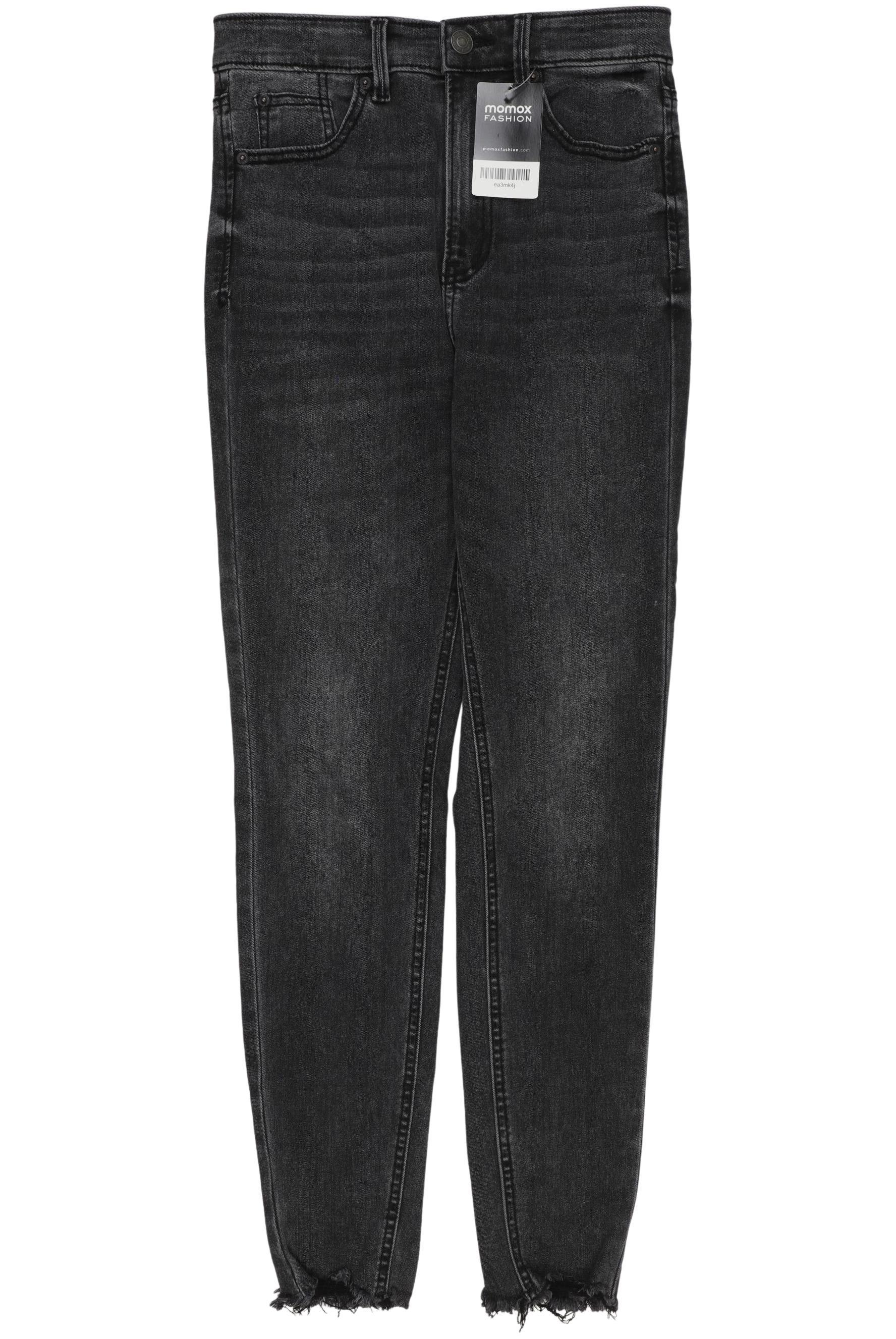 

Stradivarius Damen Jeans, grau, Gr. 36