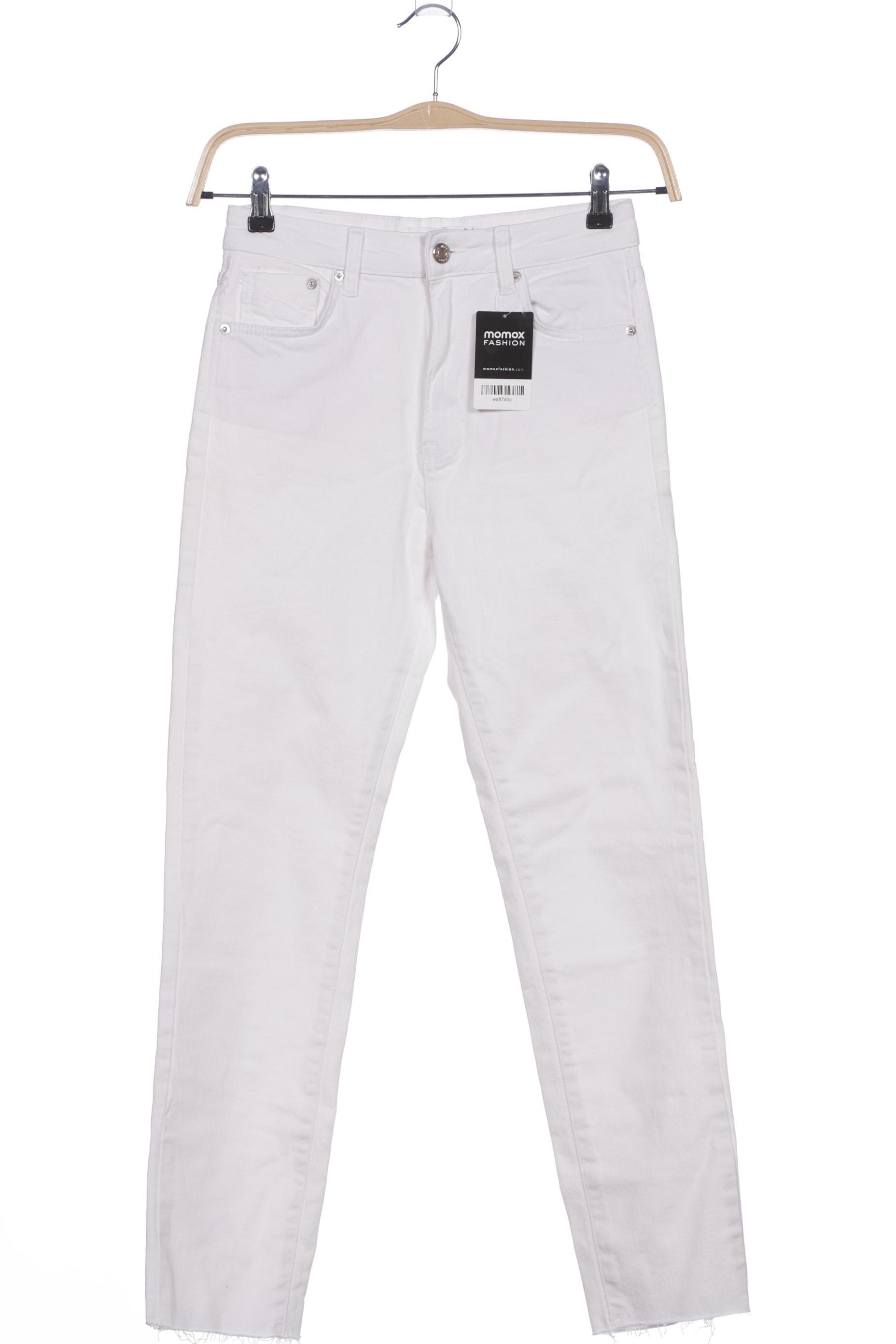 

Stradivarius Damen Jeans, weiß, Gr. 36