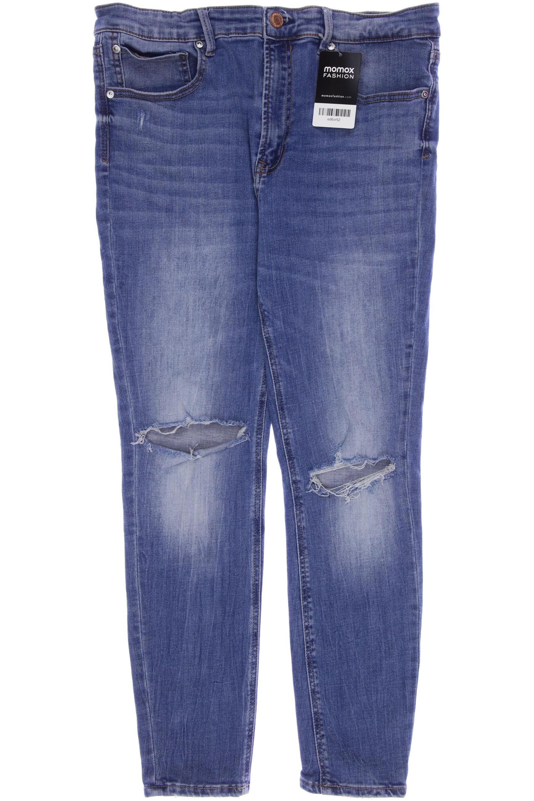 

Stradivarius Damen Jeans, blau, Gr. 44