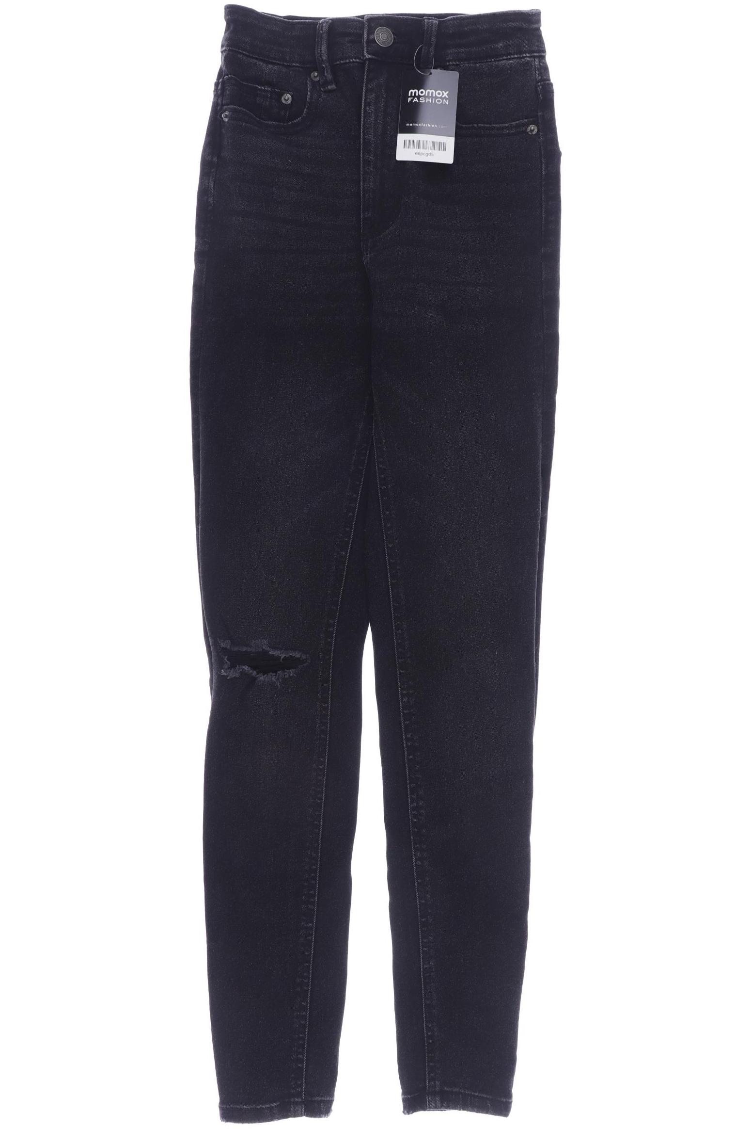 

Stradivarius Damen Jeans, schwarz