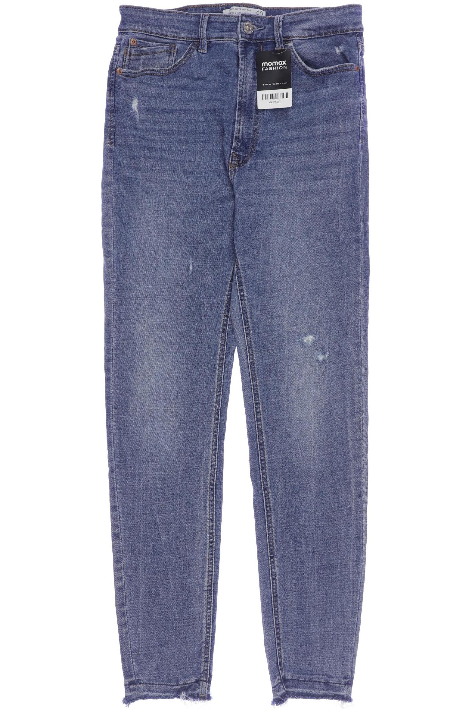 

Stradivarius Damen Jeans, blau, Gr. 40