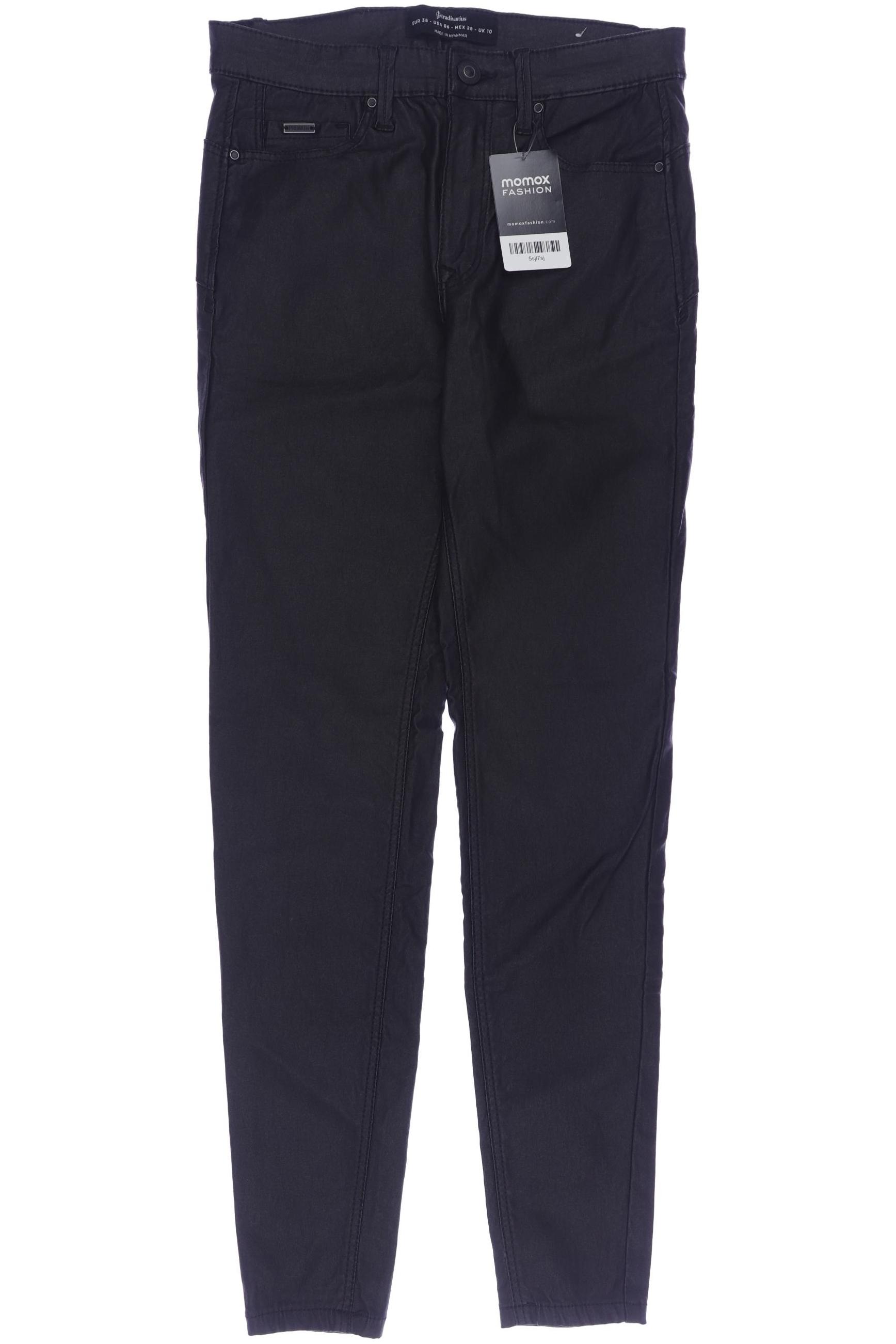 

Stradivarius Damen Jeans, schwarz, Gr. 38