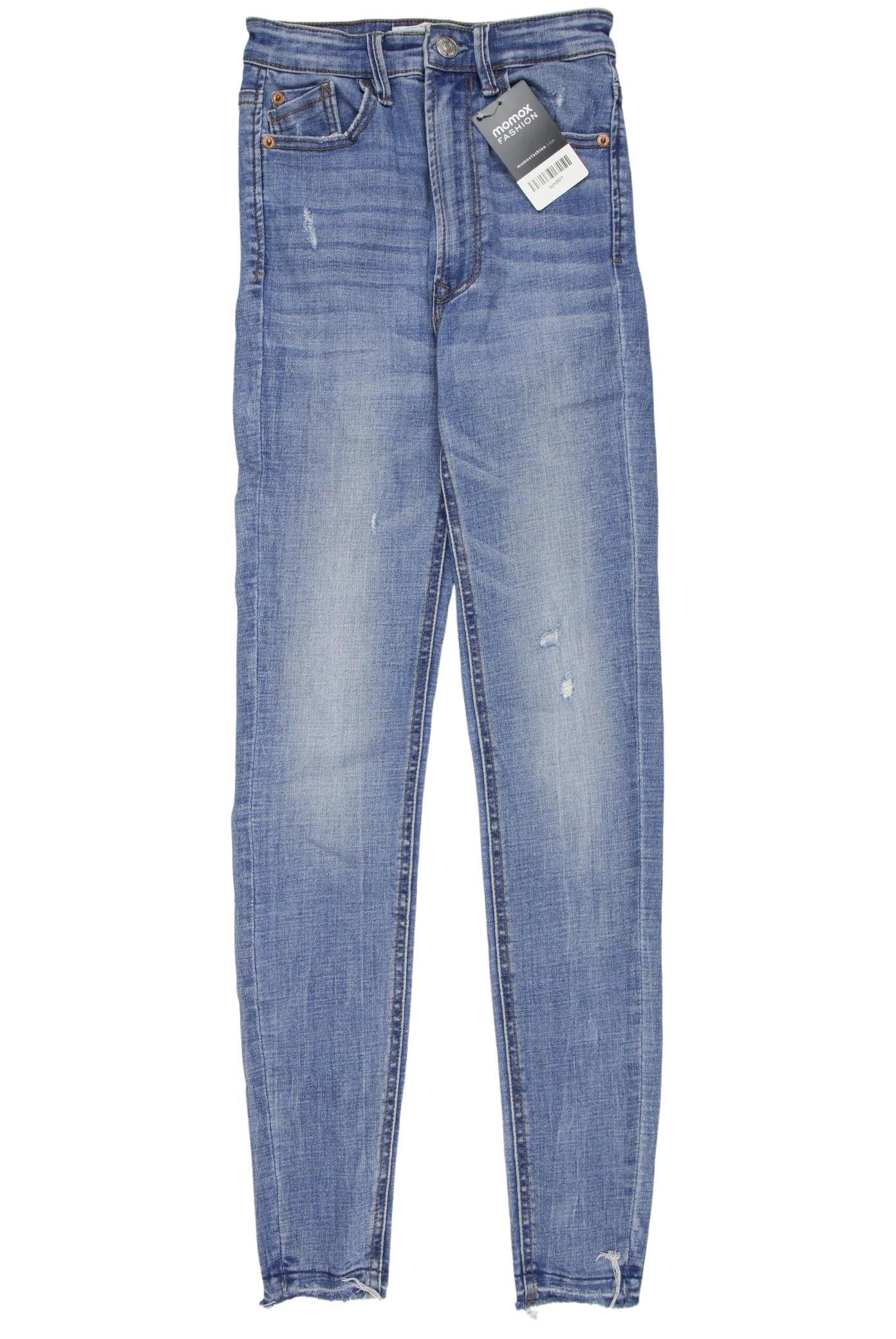 

Stradivarius Damen Jeans, blau, Gr. 32