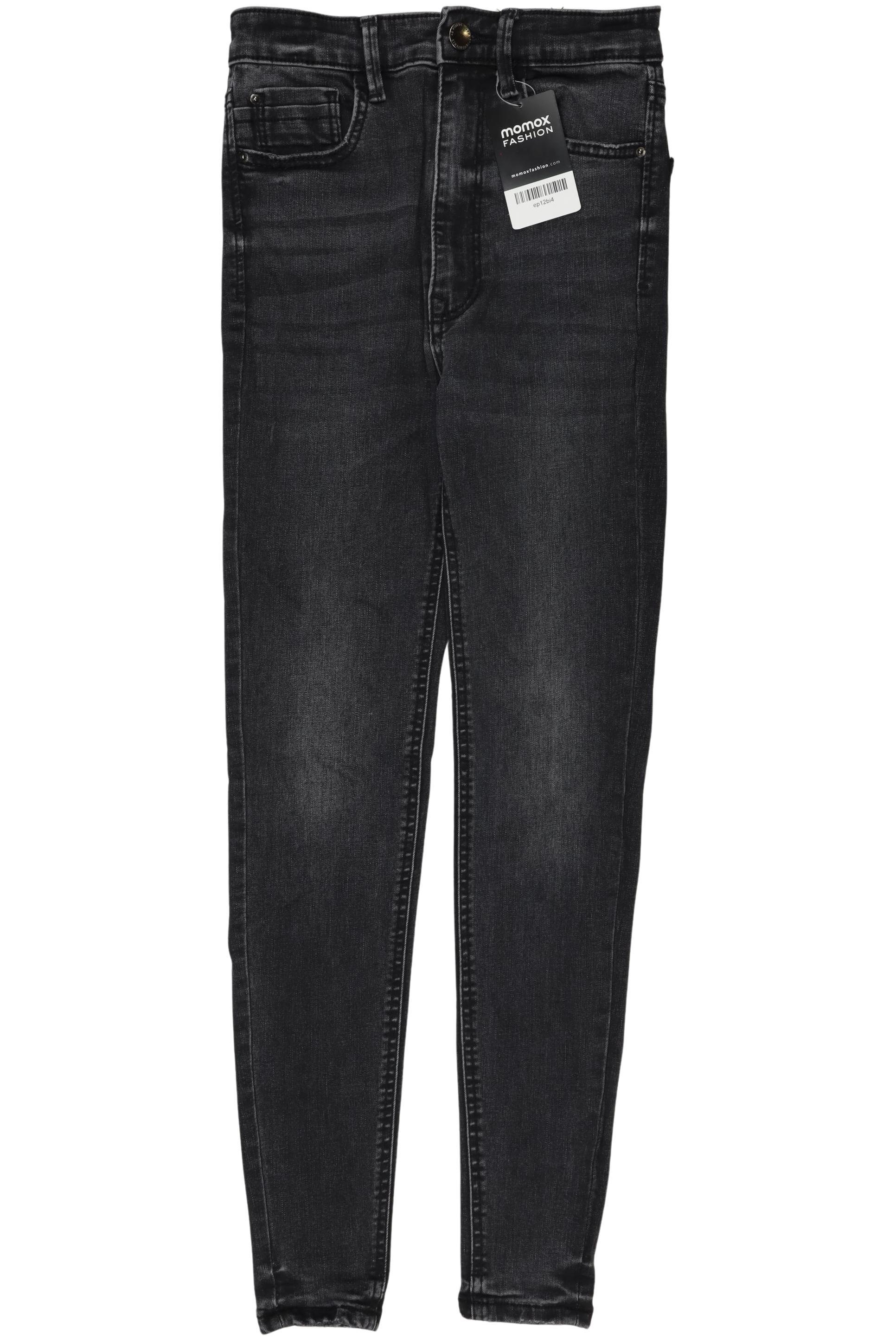 

Stradivarius Damen Jeans, schwarz, Gr. 34