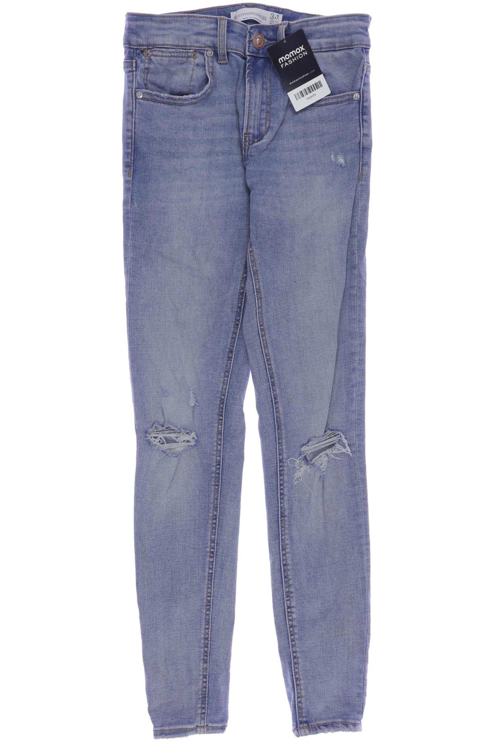 

Stradivarius Damen Jeans, blau, Gr. 34