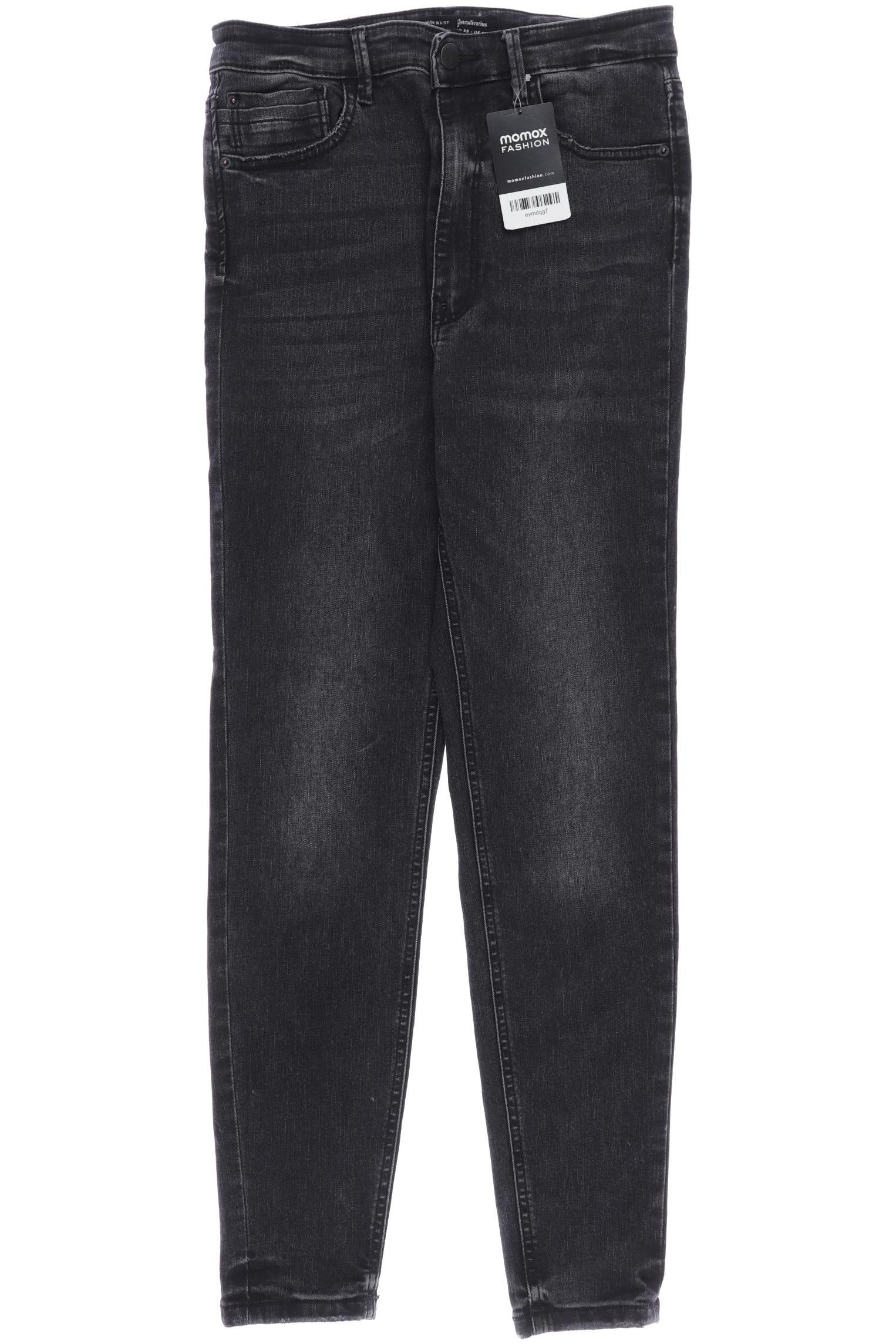 

Stradivarius Damen Jeans, schwarz, Gr. 38