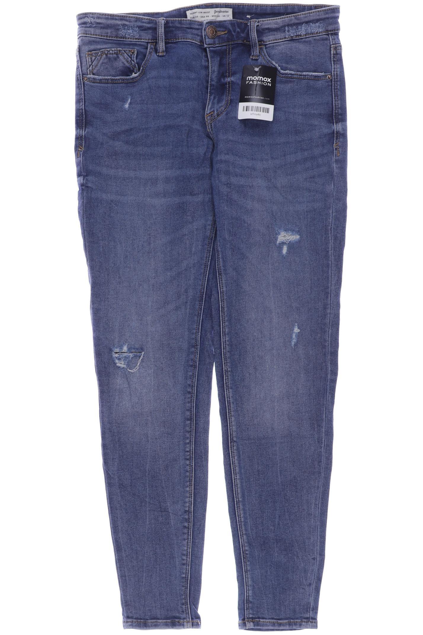 

Stradivarius Damen Jeans, blau, Gr. 40