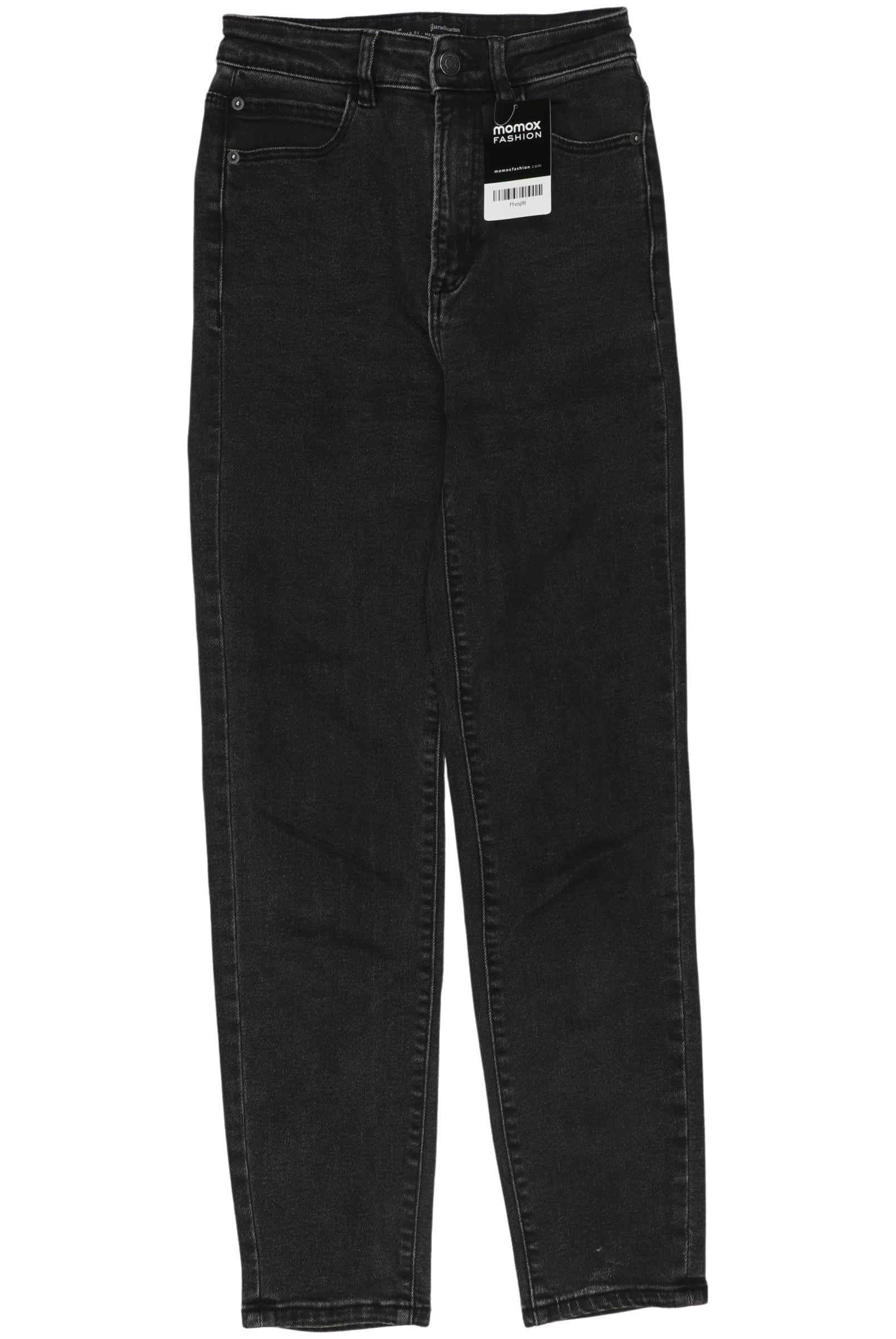 

Stradivarius Damen Jeans, schwarz, Gr. 34