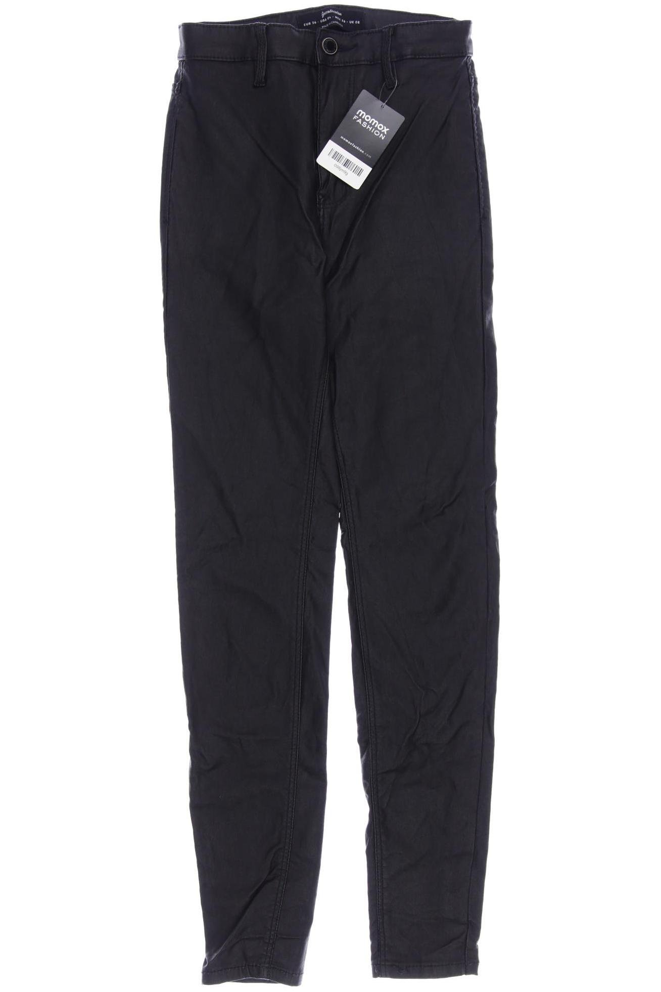 

Stradivarius Damen Jeans, schwarz, Gr. 36