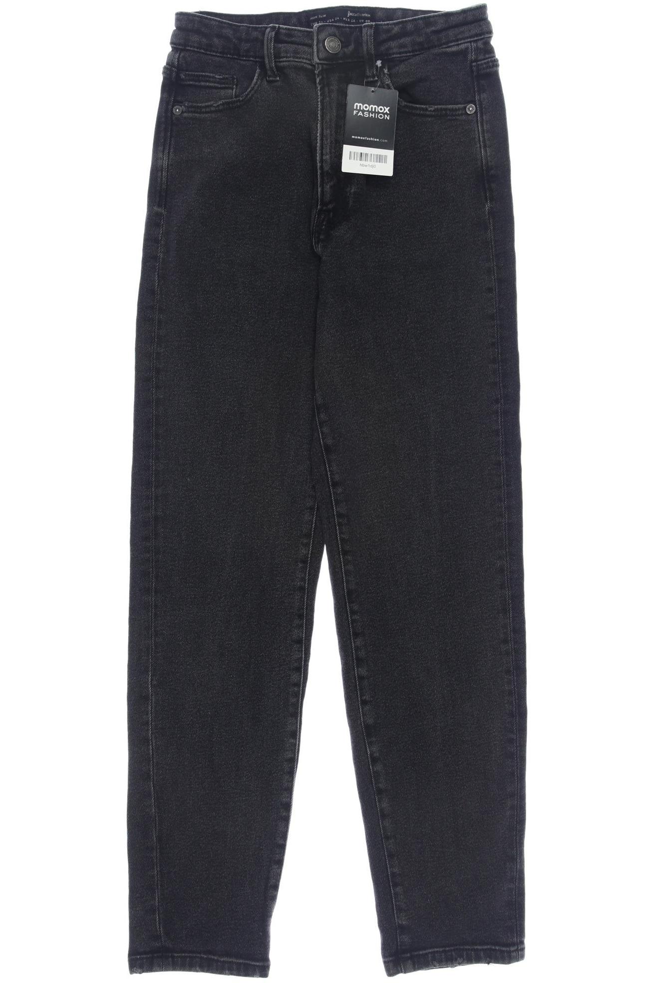 

Stradivarius Damen Jeans, schwarz, Gr. 36