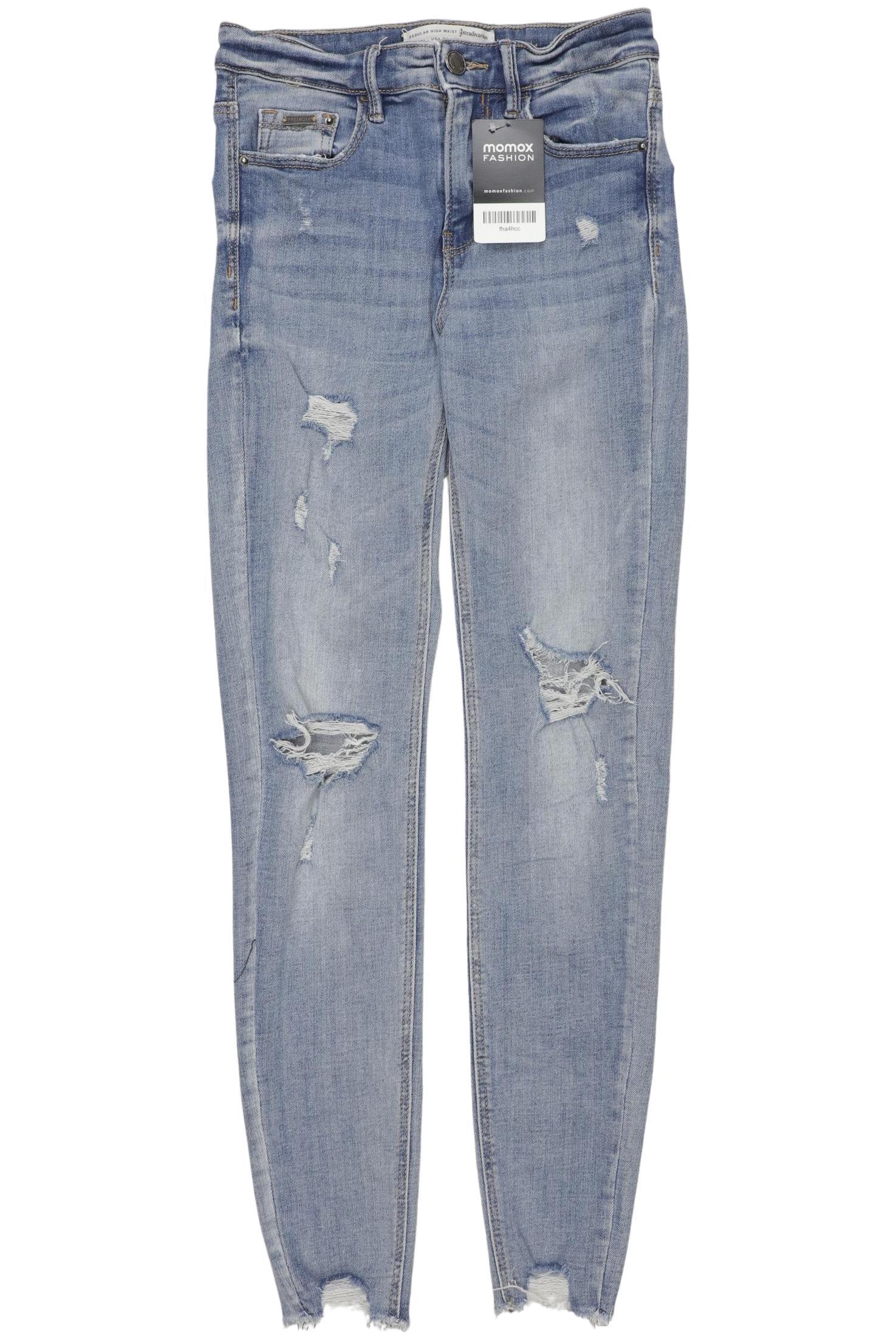 

Stradivarius Damen Jeans, blau, Gr. 34