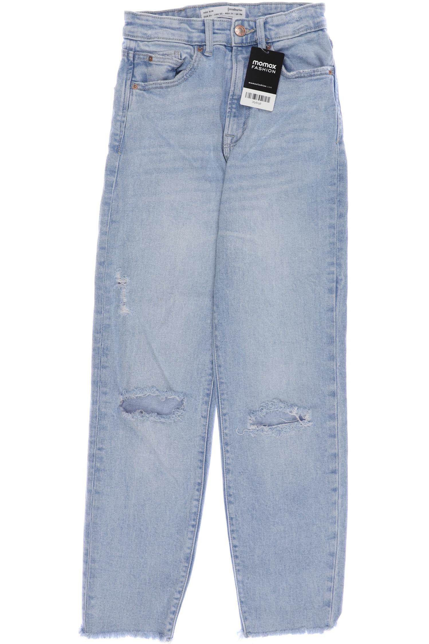 

Stradivarius Damen Jeans, hellblau, Gr. 34