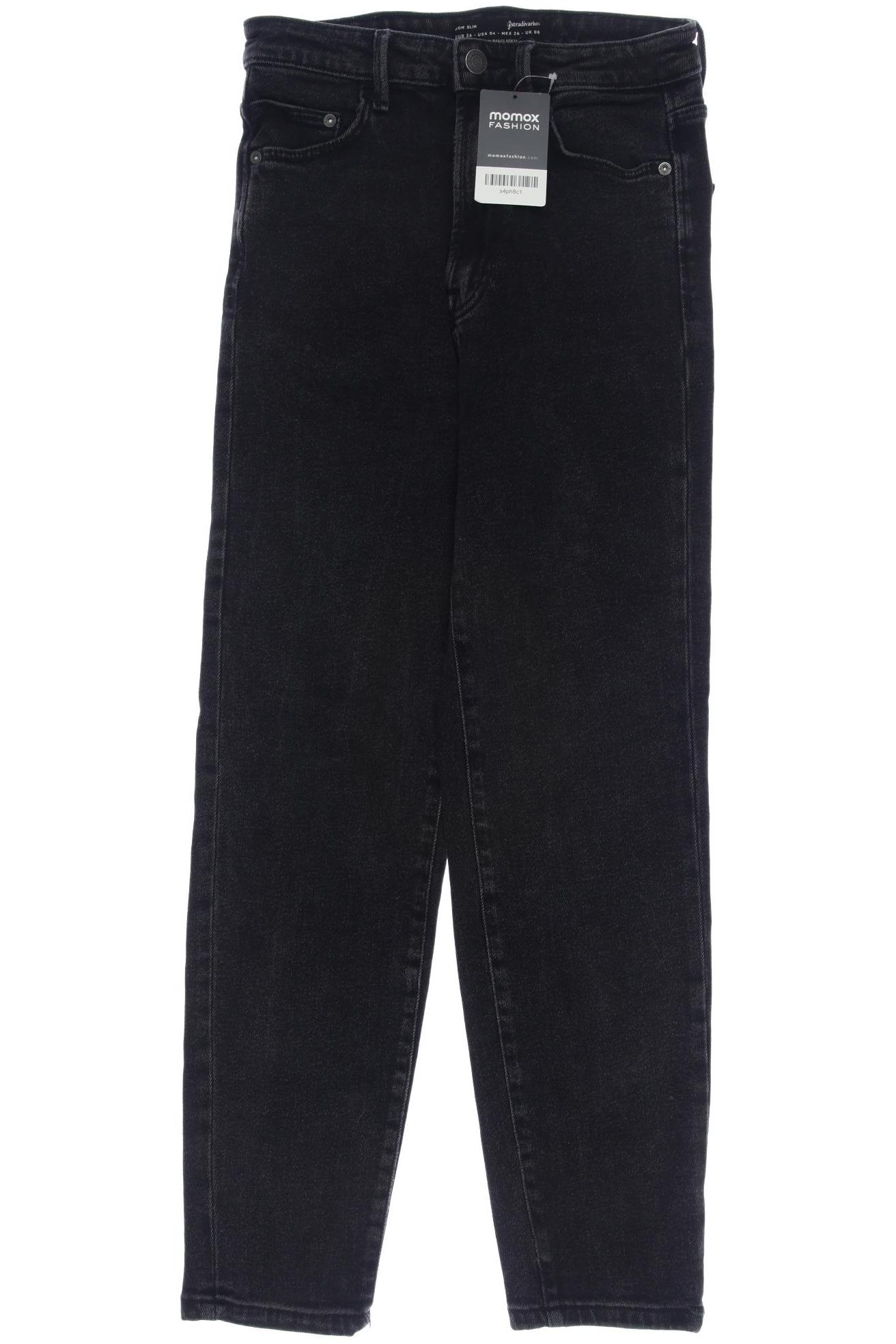

Stradivarius Damen Jeans, schwarz, Gr. 36