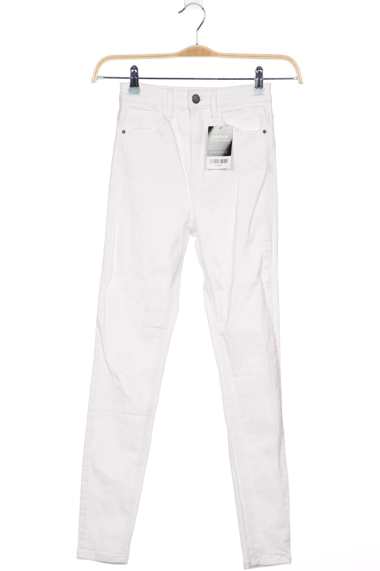 

Stradivarius Damen Jeans, weiß