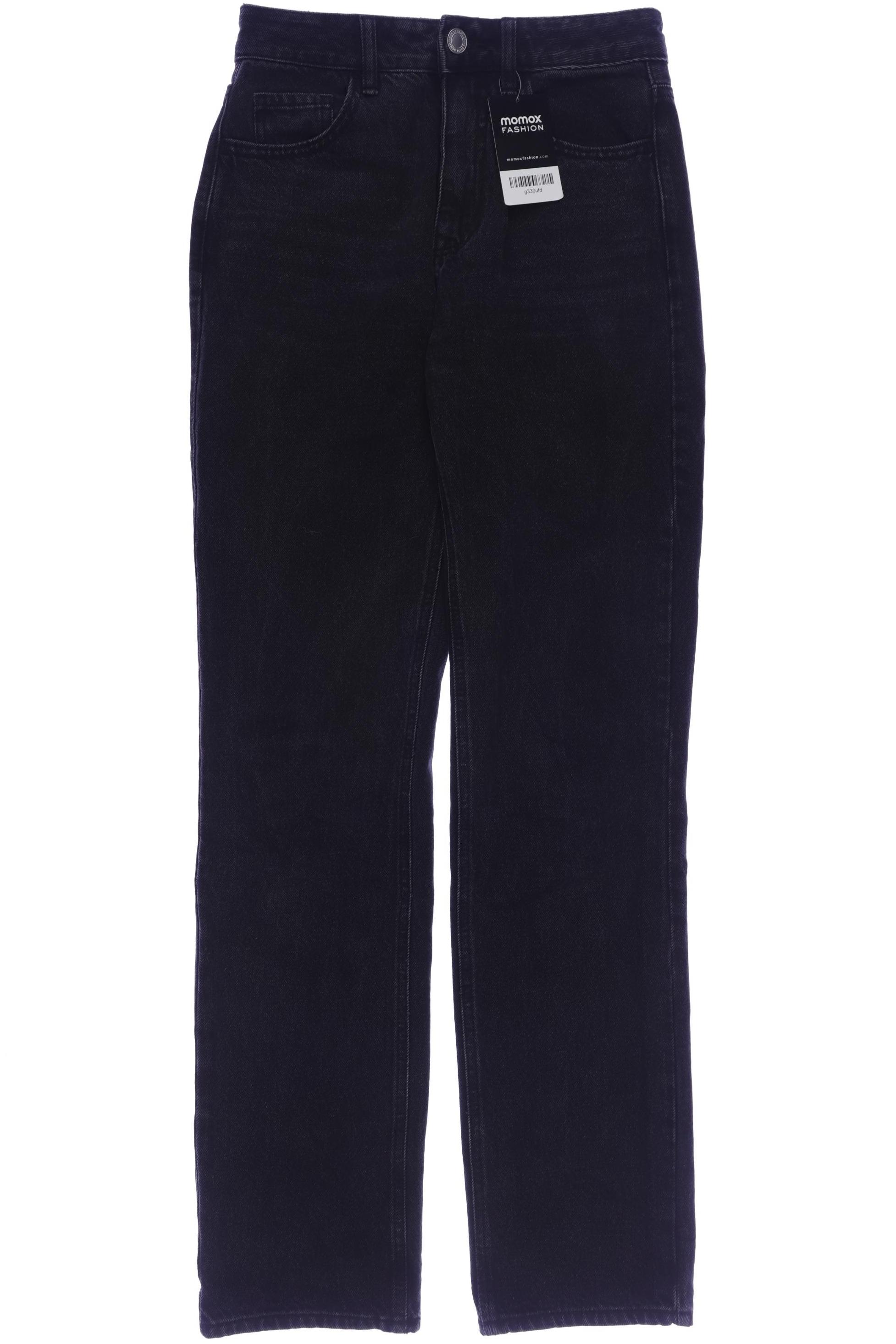 

Stradivarius Damen Jeans, schwarz, Gr. 34