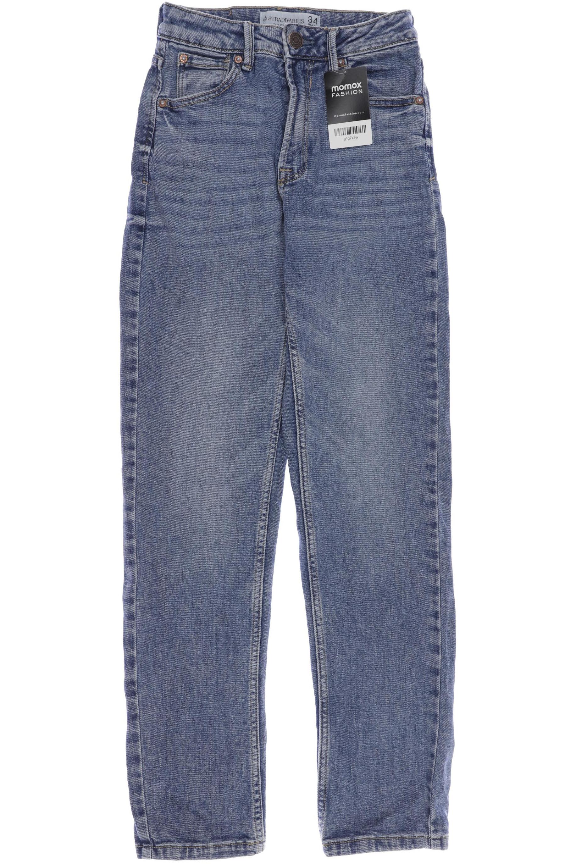 

Stradivarius Damen Jeans, blau, Gr. 34