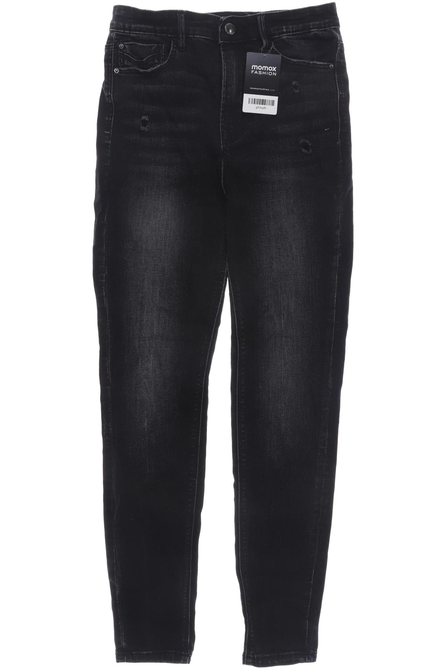 

Stradivarius Damen Jeans, schwarz, Gr. 36