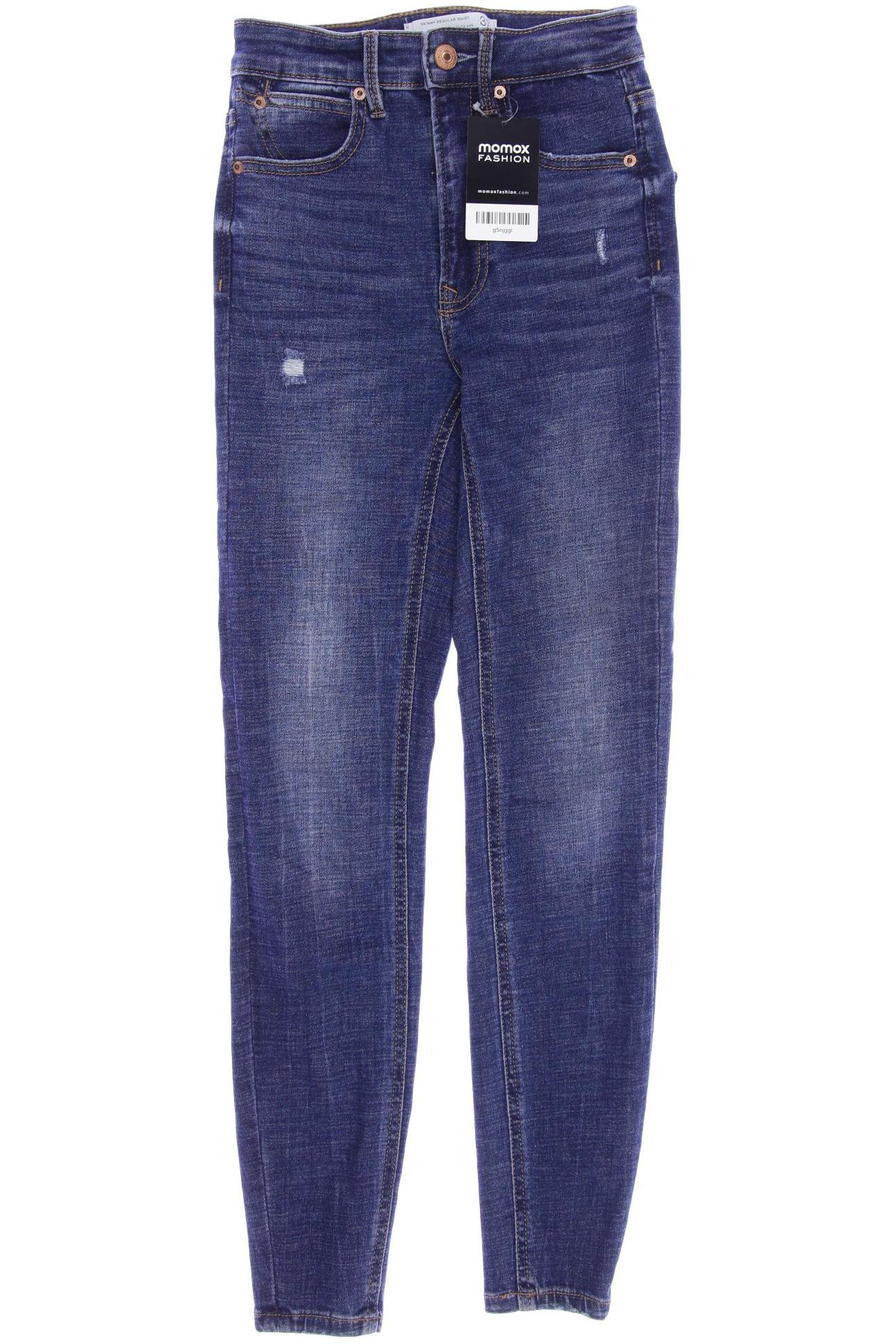 

Stradivarius Damen Jeans, blau