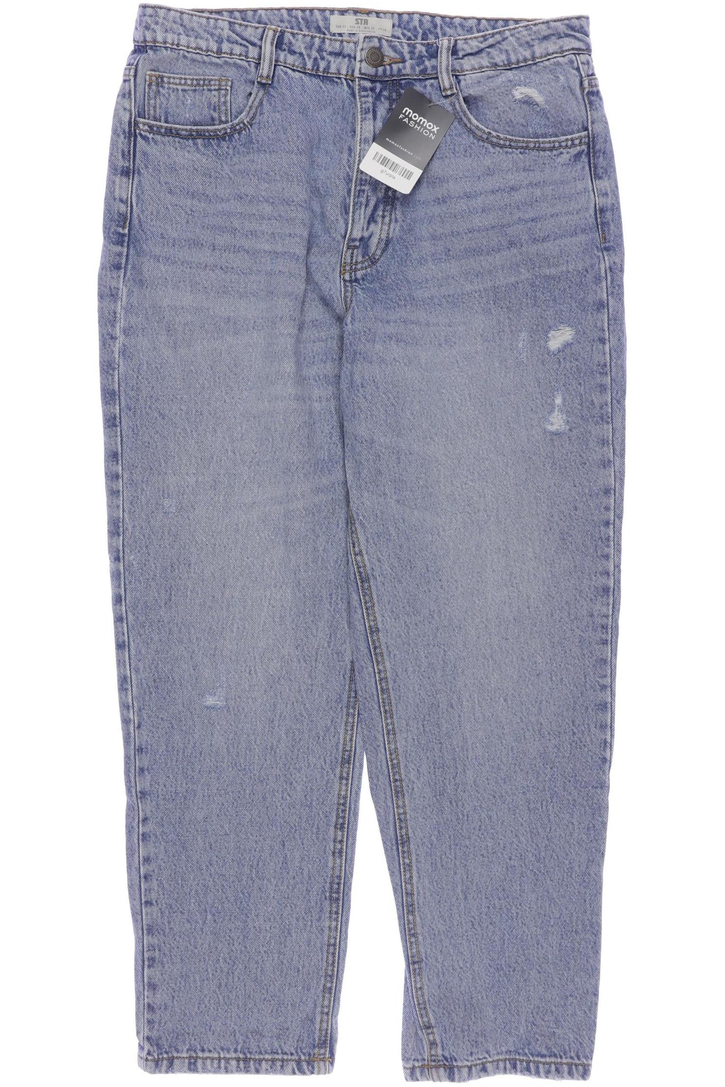 

Stradivarius Damen Jeans, blau, Gr. 42
