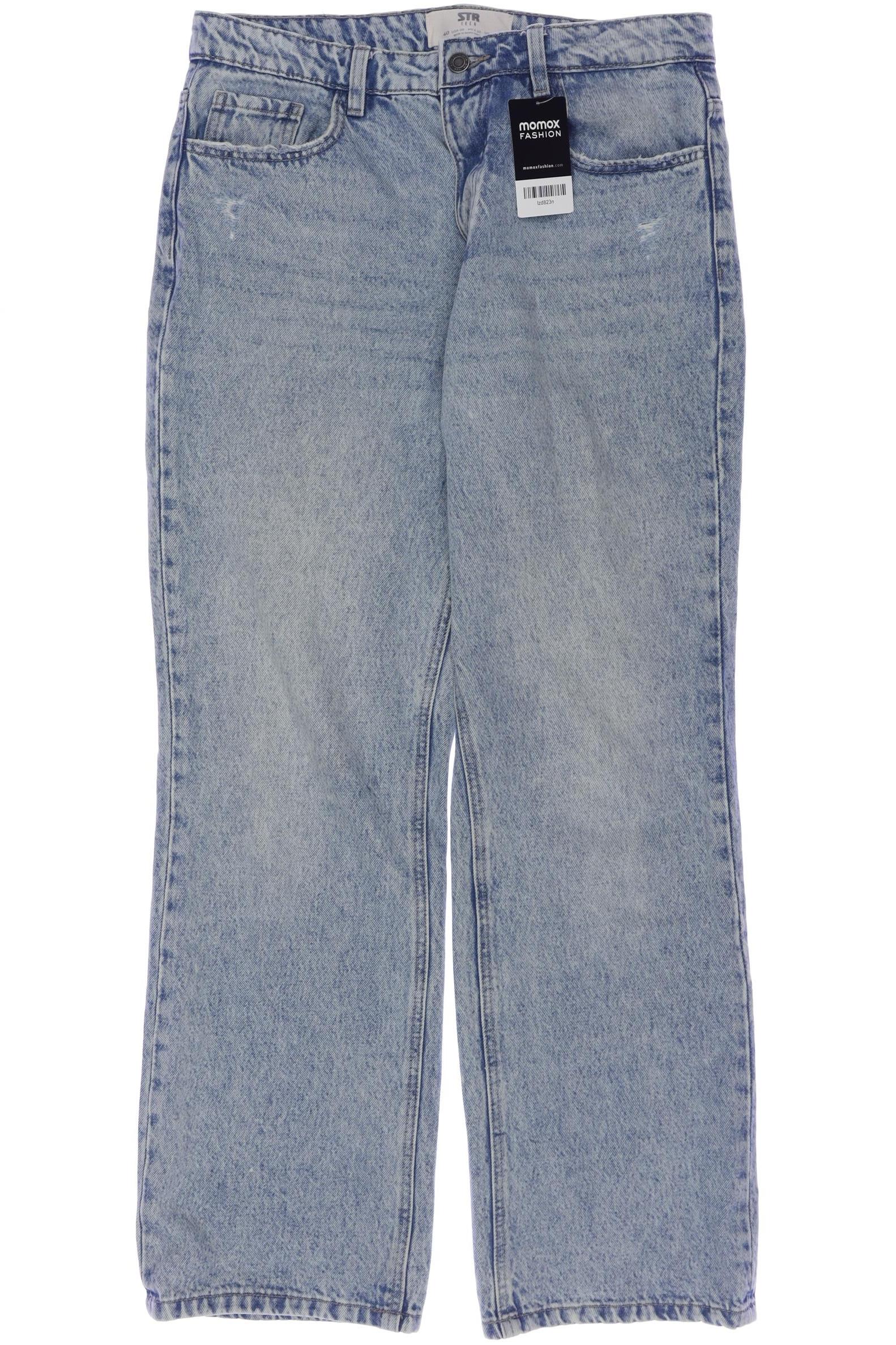 

Stradivarius Damen Jeans, blau, Gr. 40