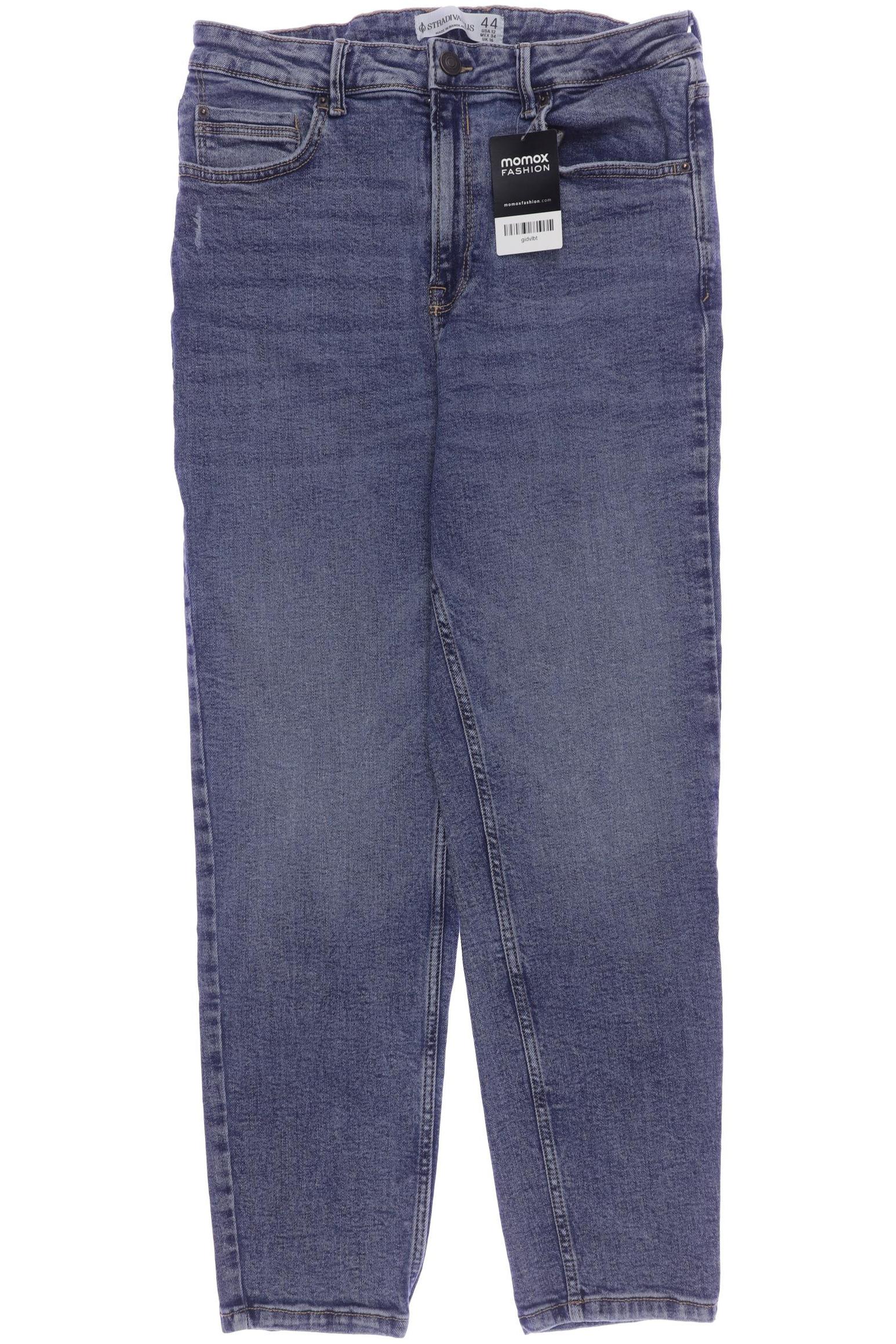 

Stradivarius Damen Jeans, blau, Gr. 44