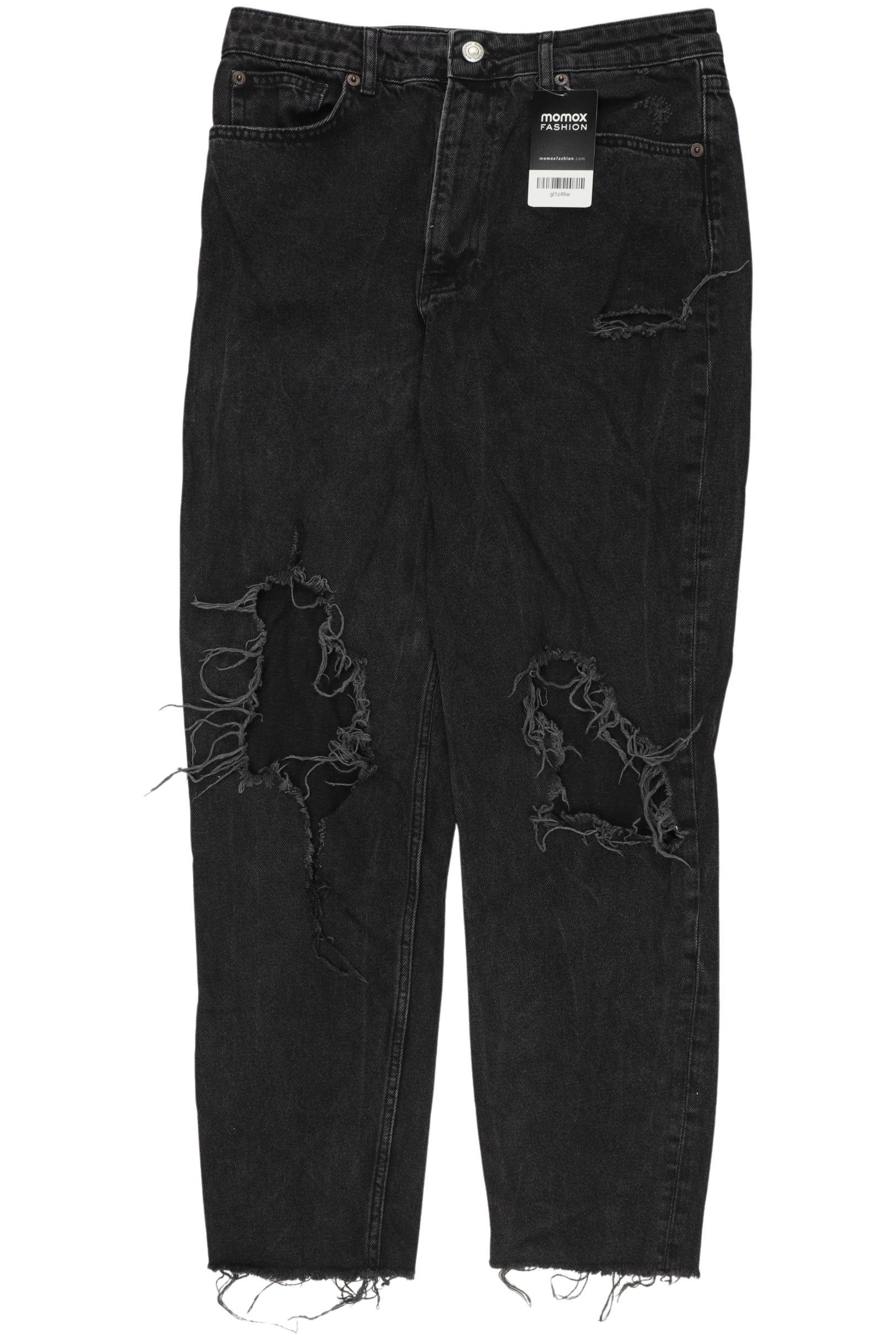 

Stradivarius Damen Jeans, schwarz, Gr. 40