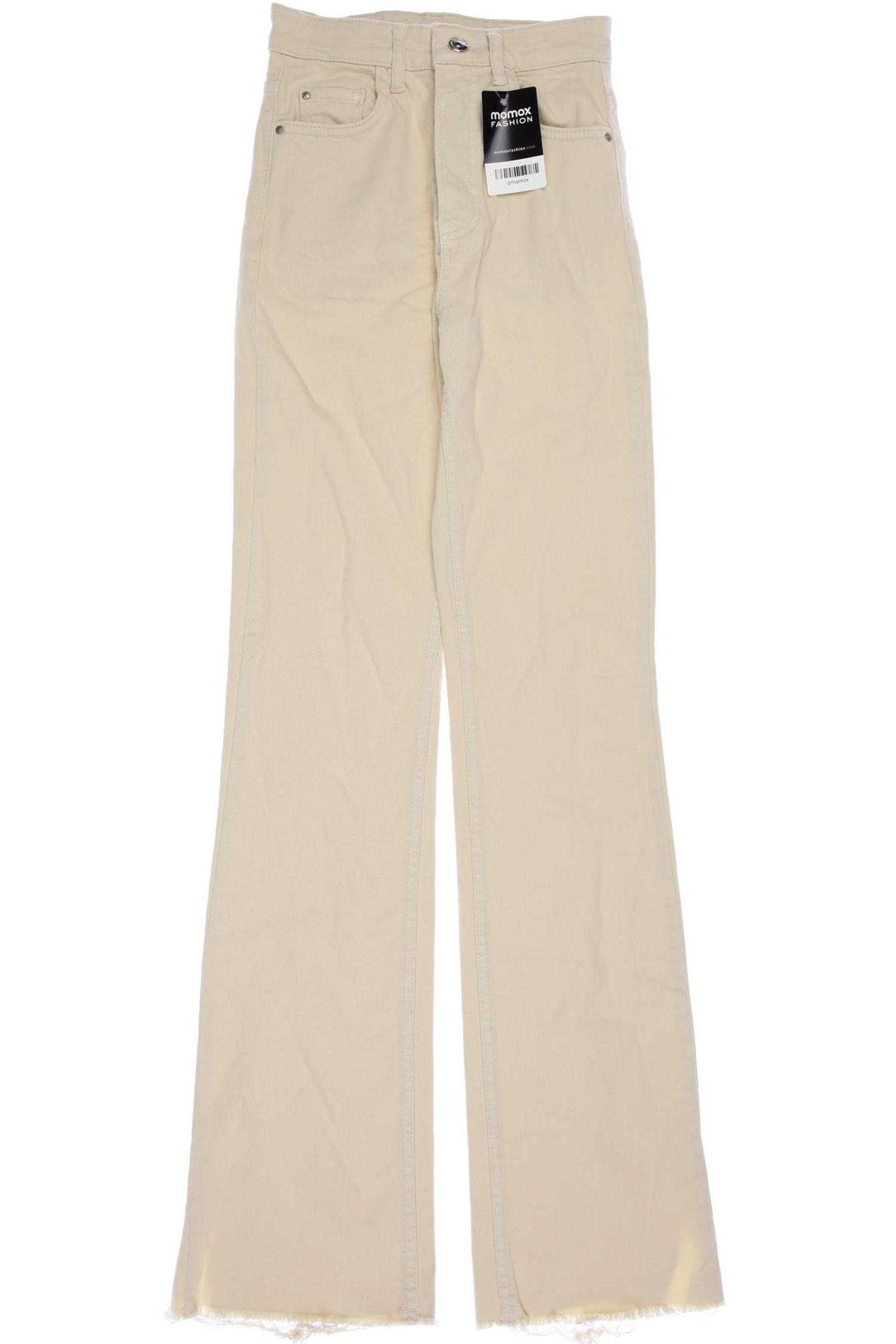 

Stradivarius Damen Jeans, beige, Gr. 32