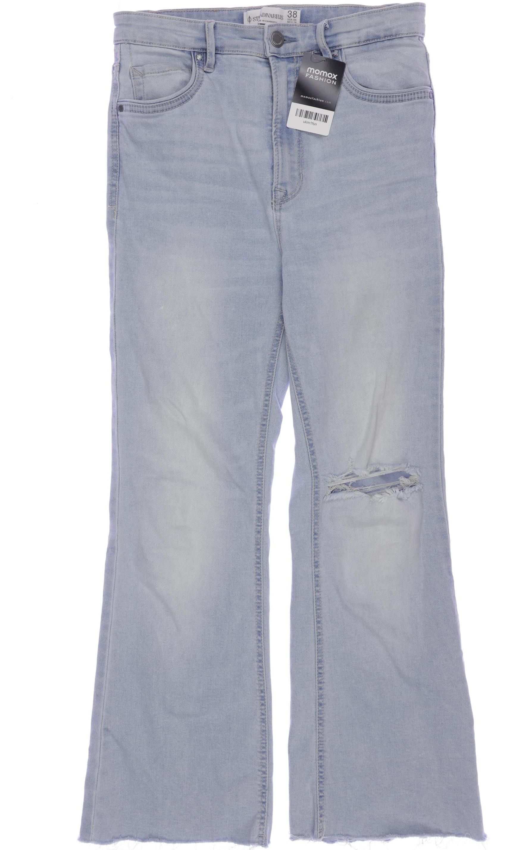 

Stradivarius Damen Jeans, hellblau, Gr. 38