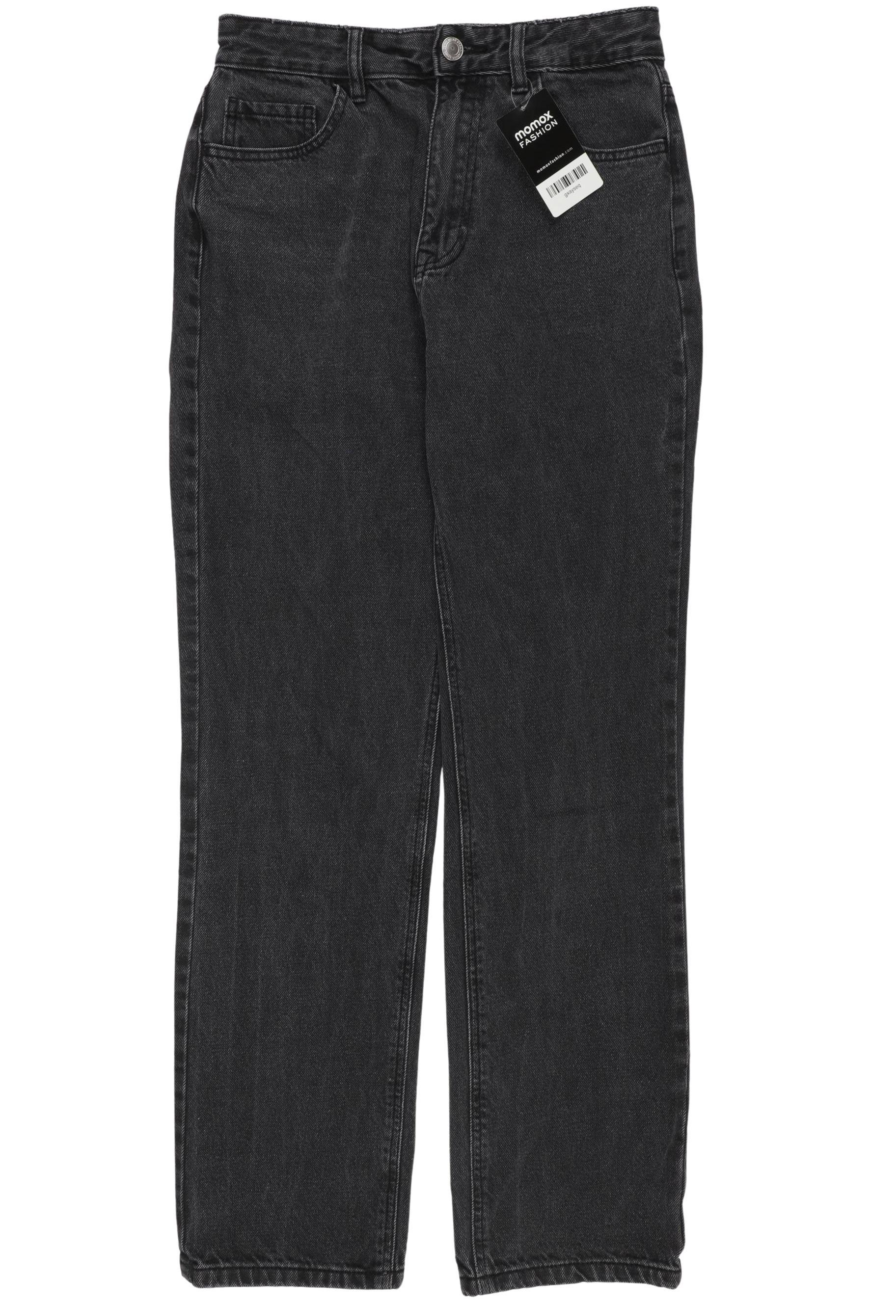 

Stradivarius Damen Jeans, grau, Gr. 26