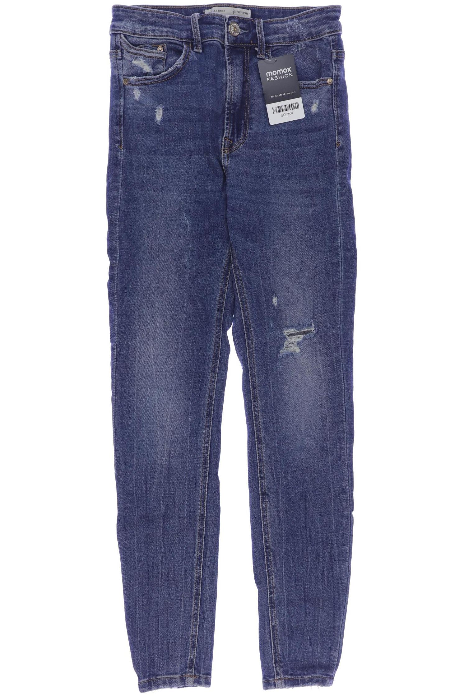 

Stradivarius Damen Jeans, blau, Gr. 36