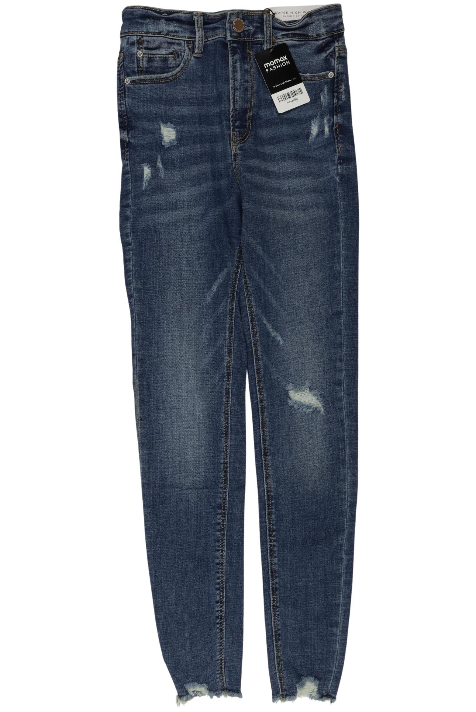 

Stradivarius Damen Jeans, blau, Gr. 34