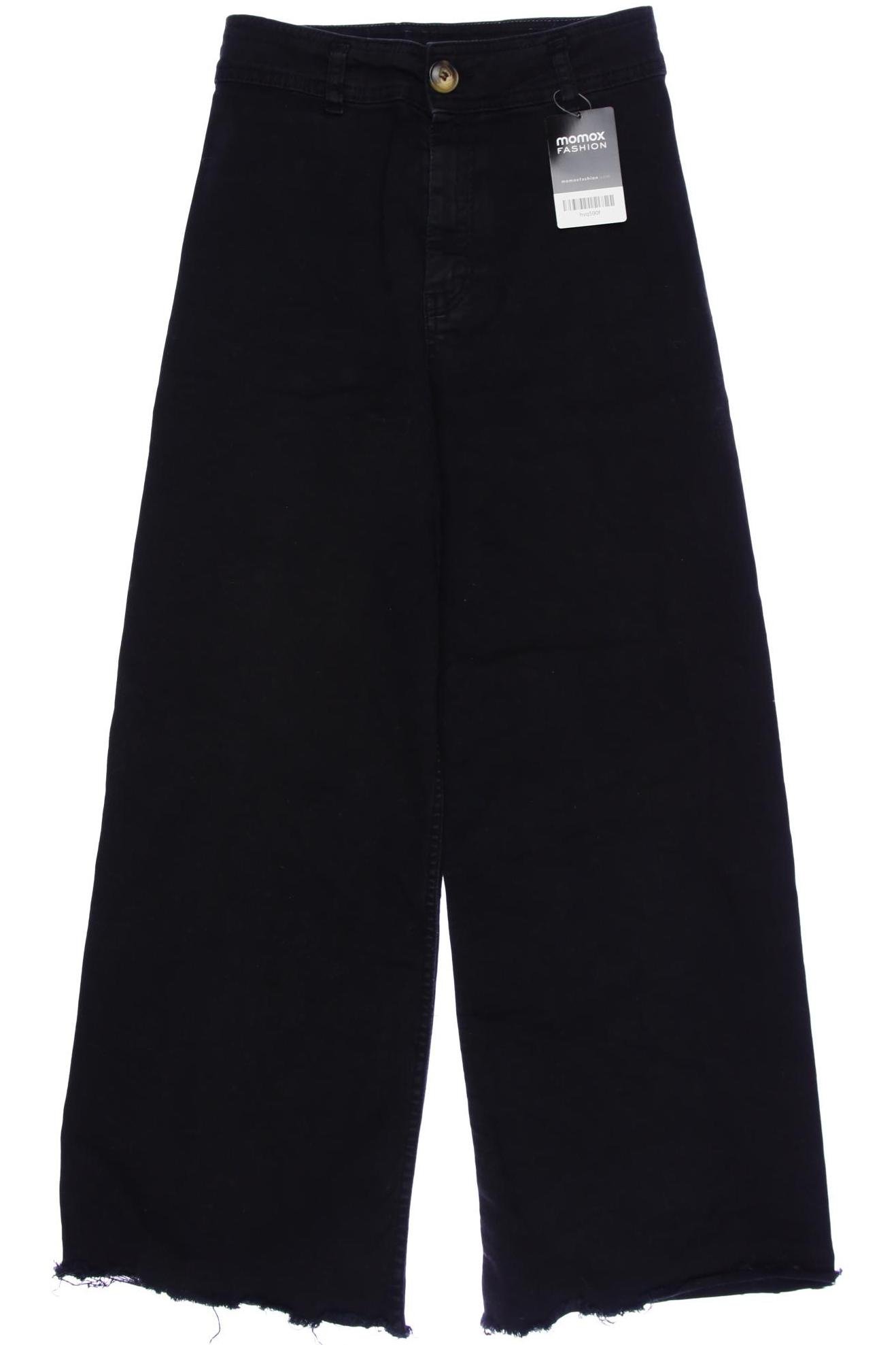 

Stradivarius Damen Jeans, schwarz, Gr. 34